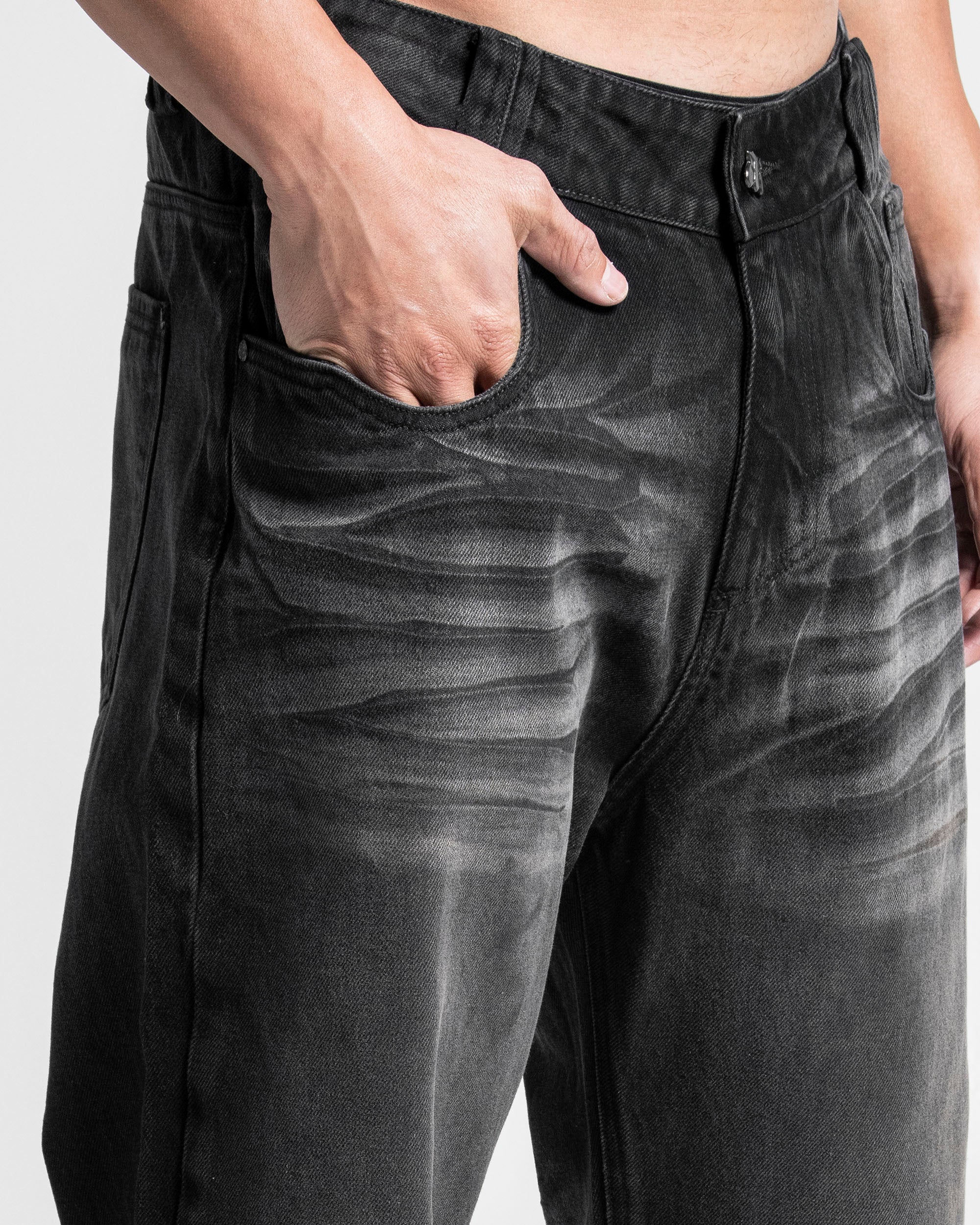 Black Denim Pant - Image 10