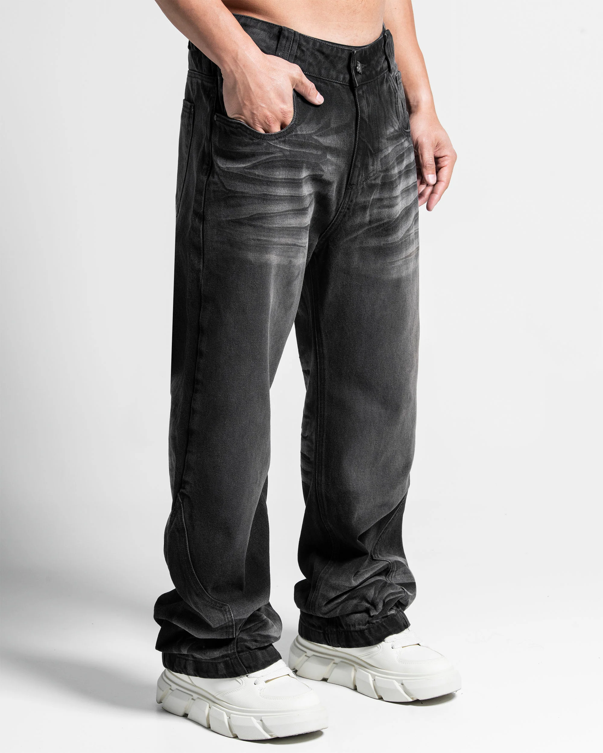 Black Denim Pant - Image 3