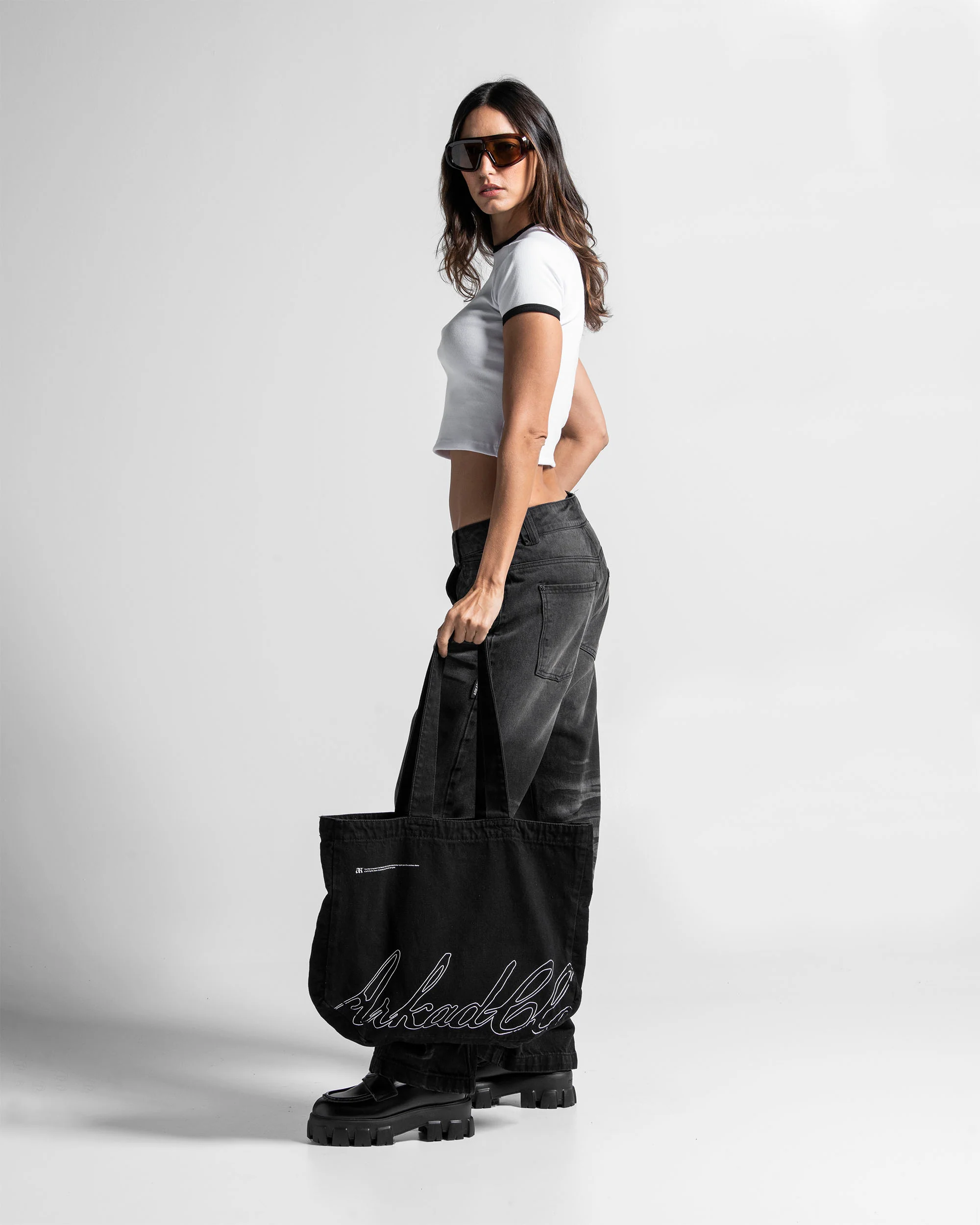 Black Denim Pant - Unisex - Image 11