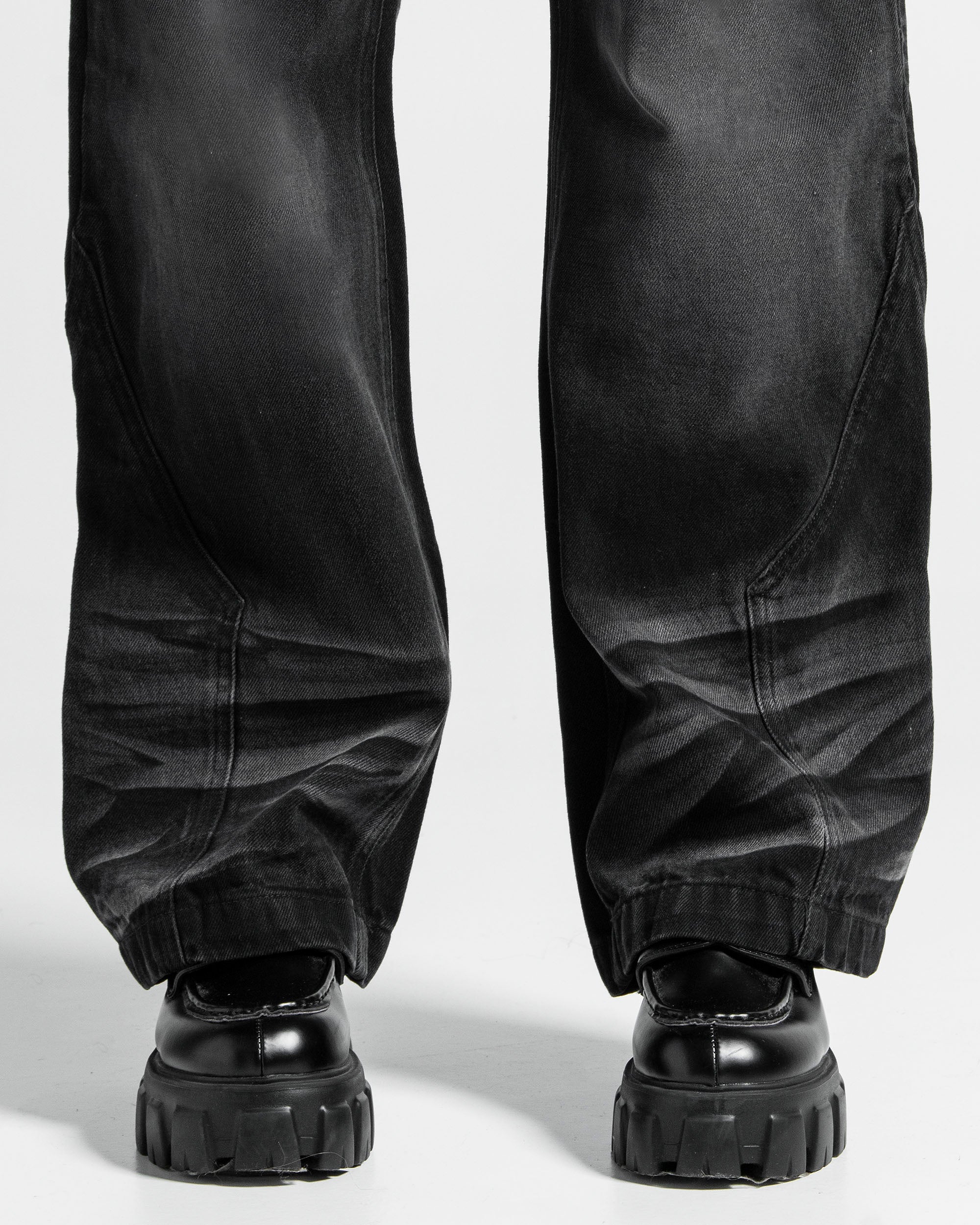 Black Denim Pant - Unisex - Image 8