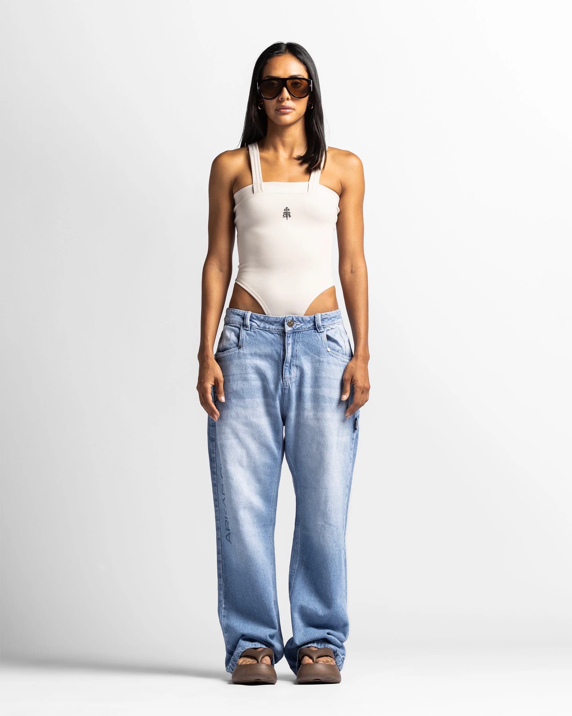 Bodysuit Tirantes Beige - Image 10