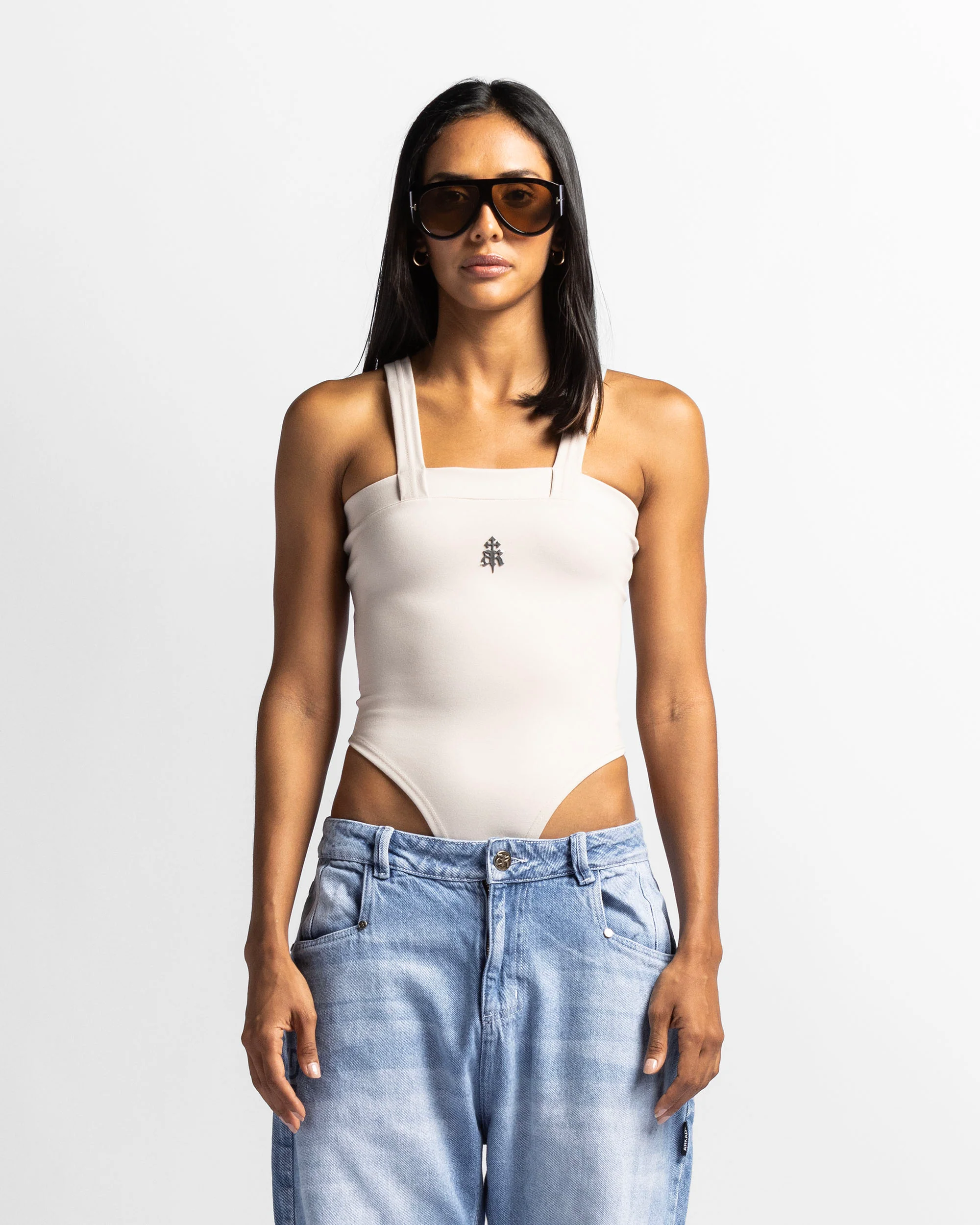 Bodysuit Tirantes Beige - Image 4