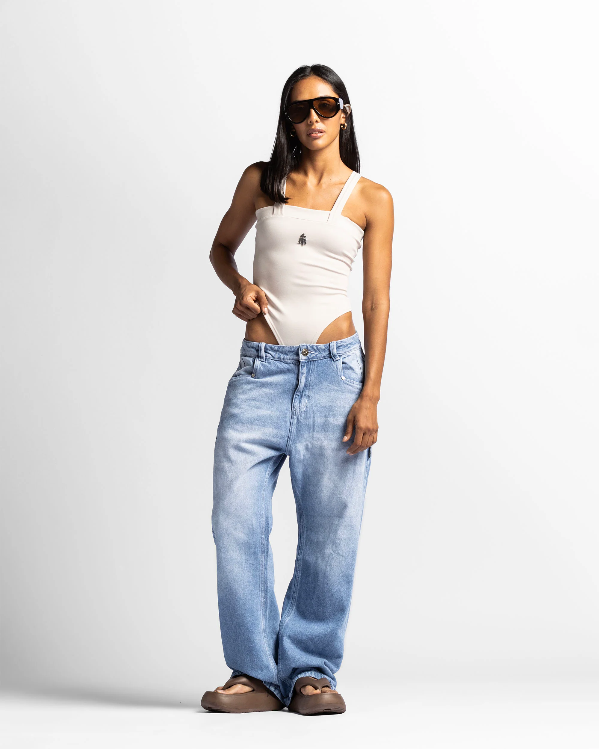 Bodysuit Tirantes Beige - Image 5