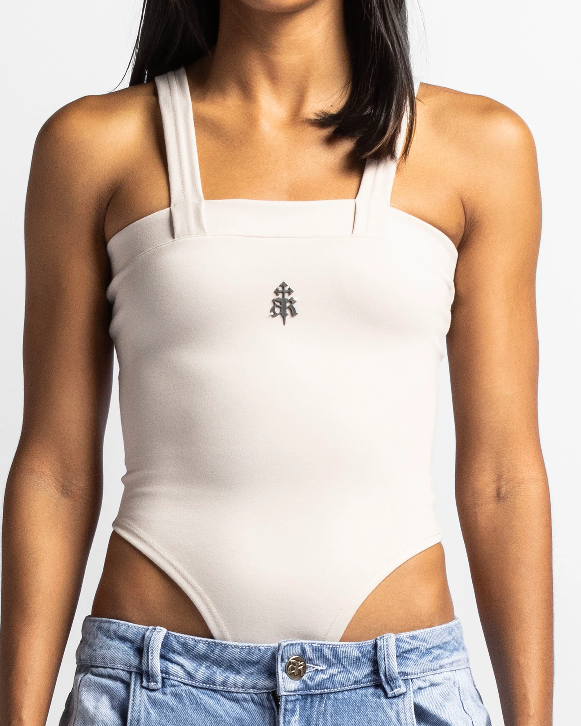 Bodysuit Tirantes Beige - Image 9