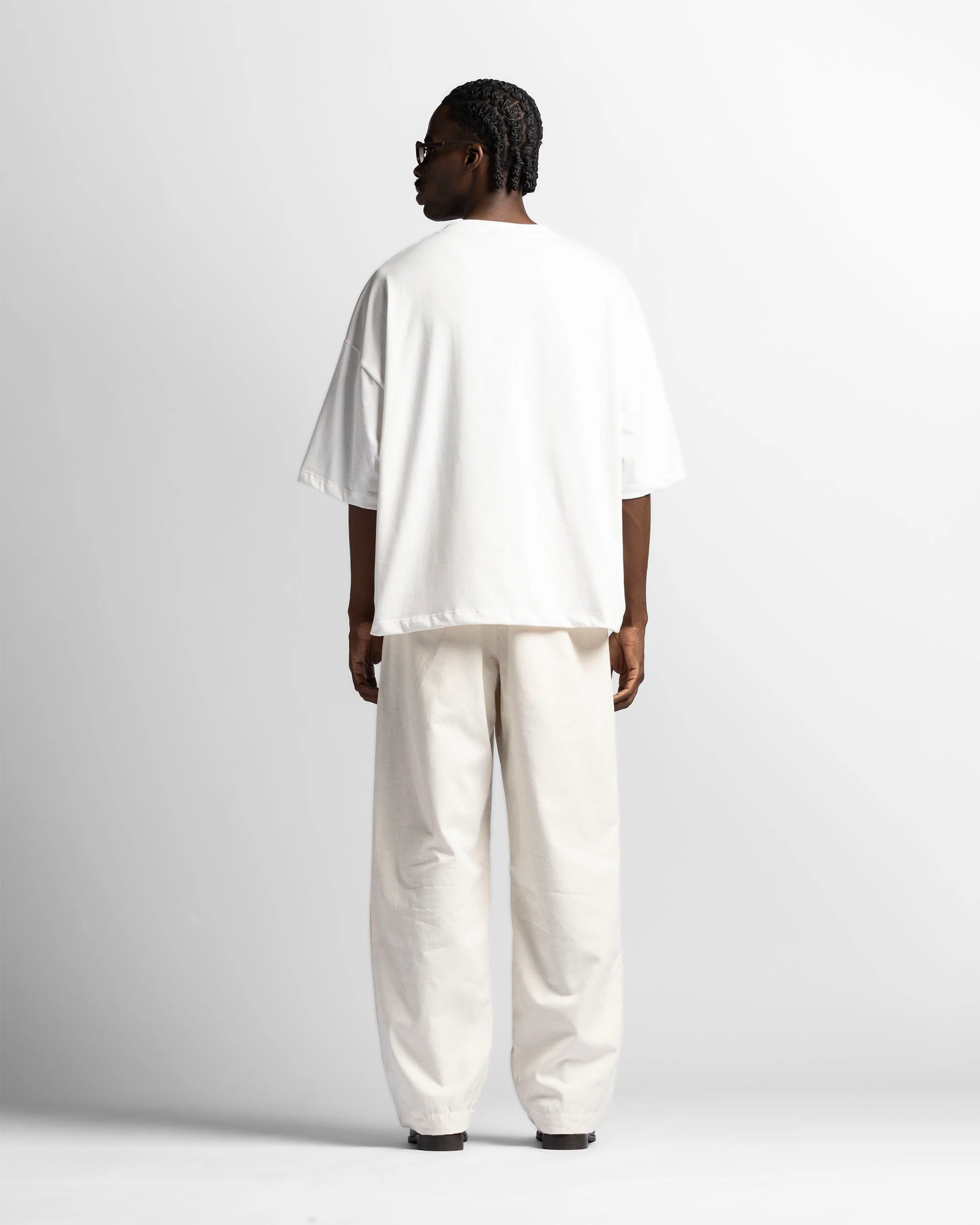 Boxy Fit Tshirt Blanca Arkad Clo Cafe - Image 8