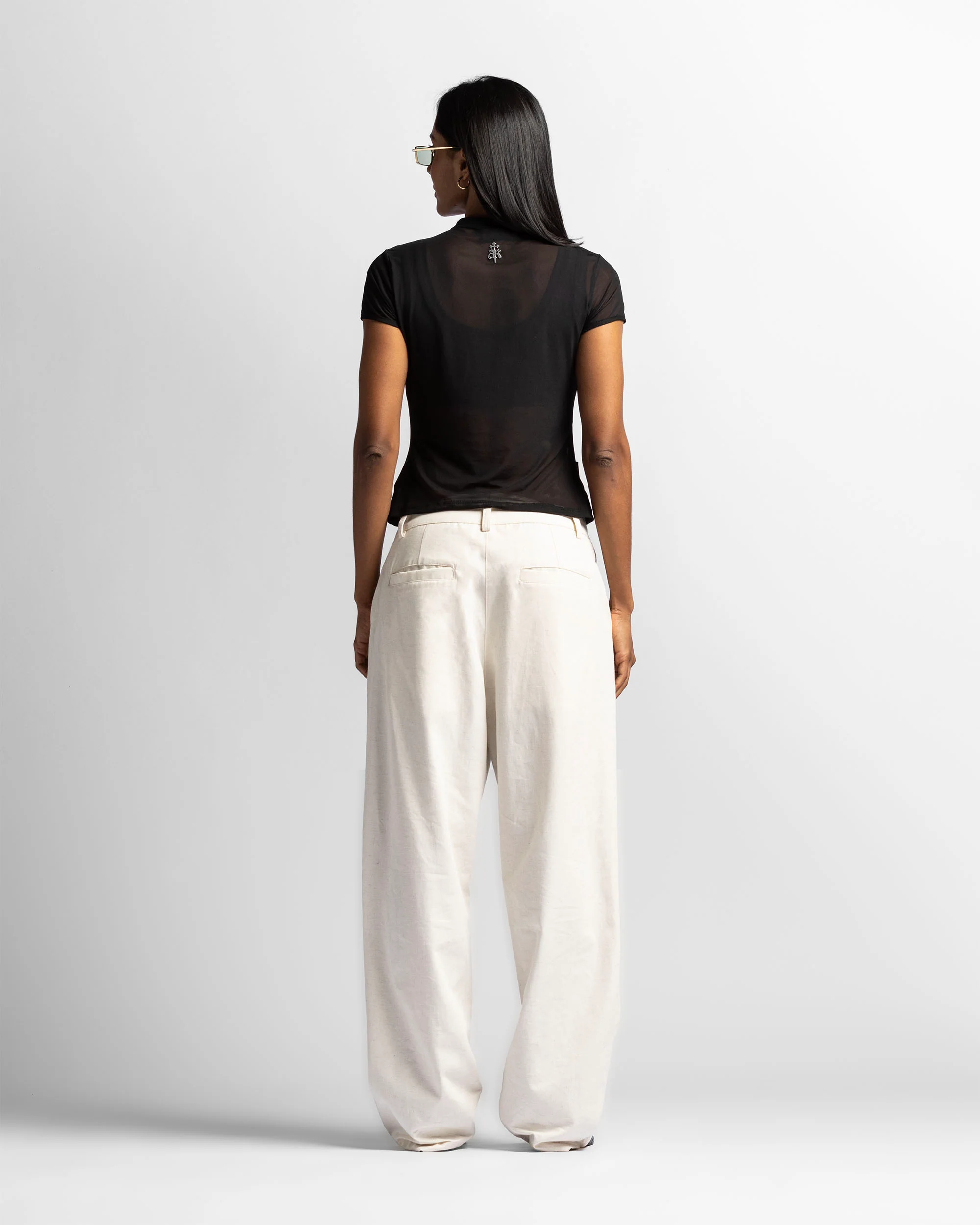 Camisa De Botones En Mesh - Image 10