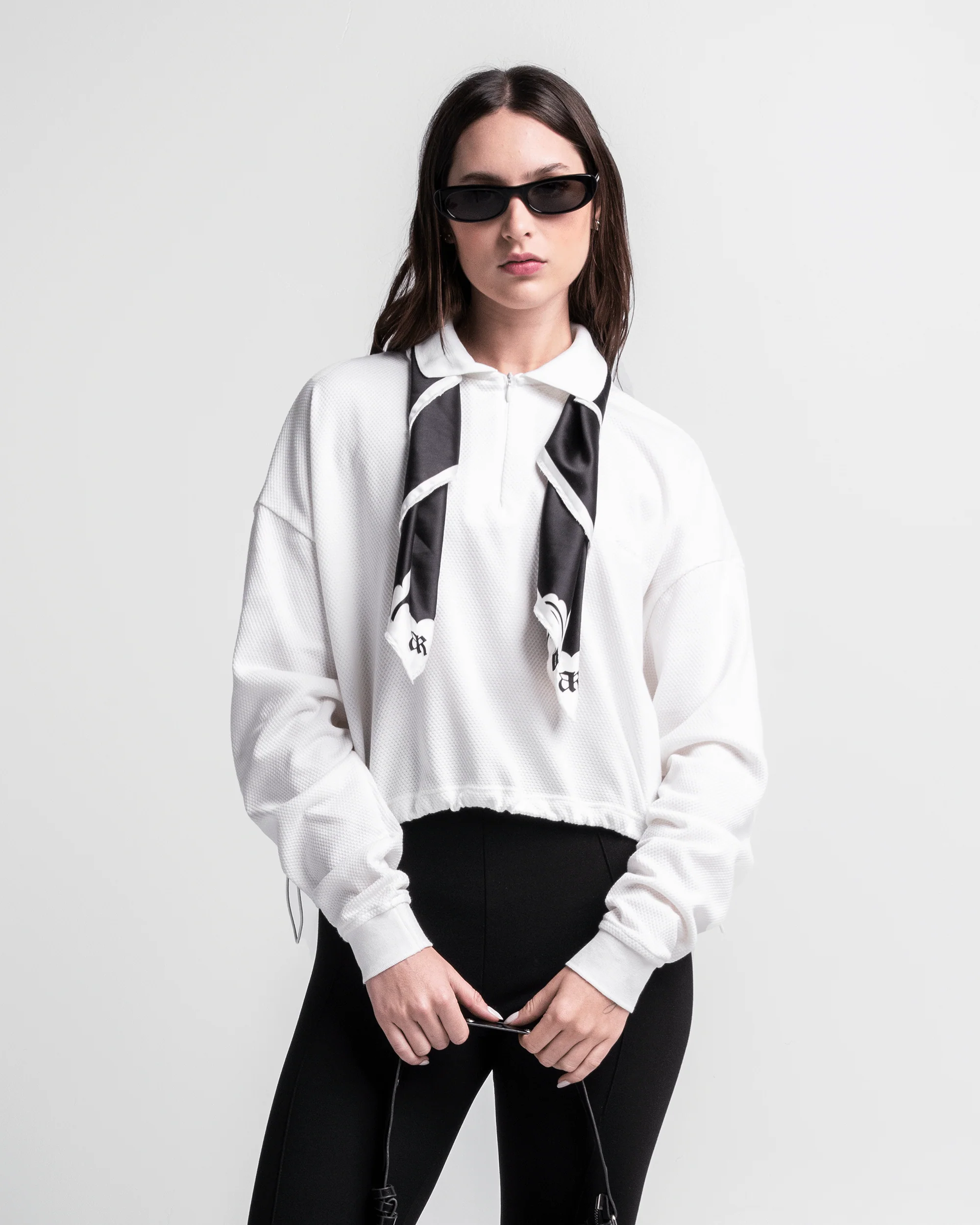 Cropped Polo Sweater Legione - Image 3