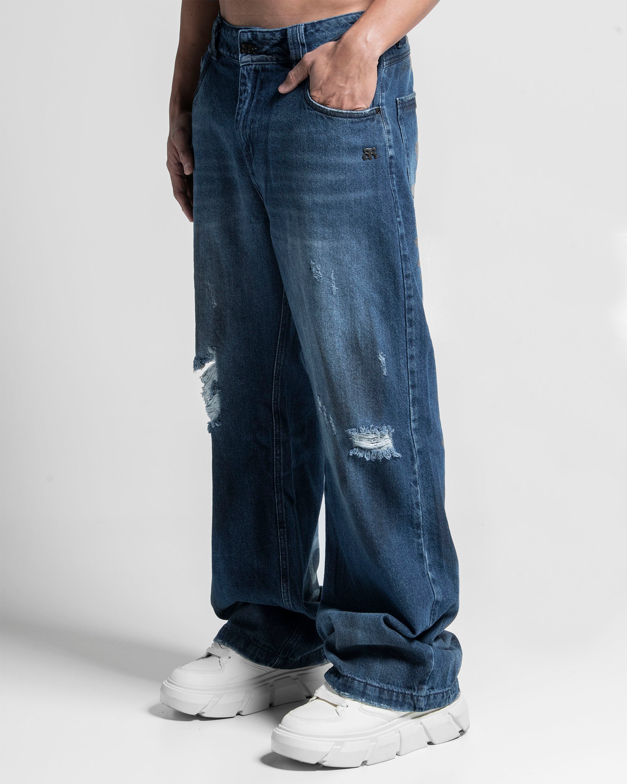 Denim Pant Azul Laser Arkad.Clo - Image 3
