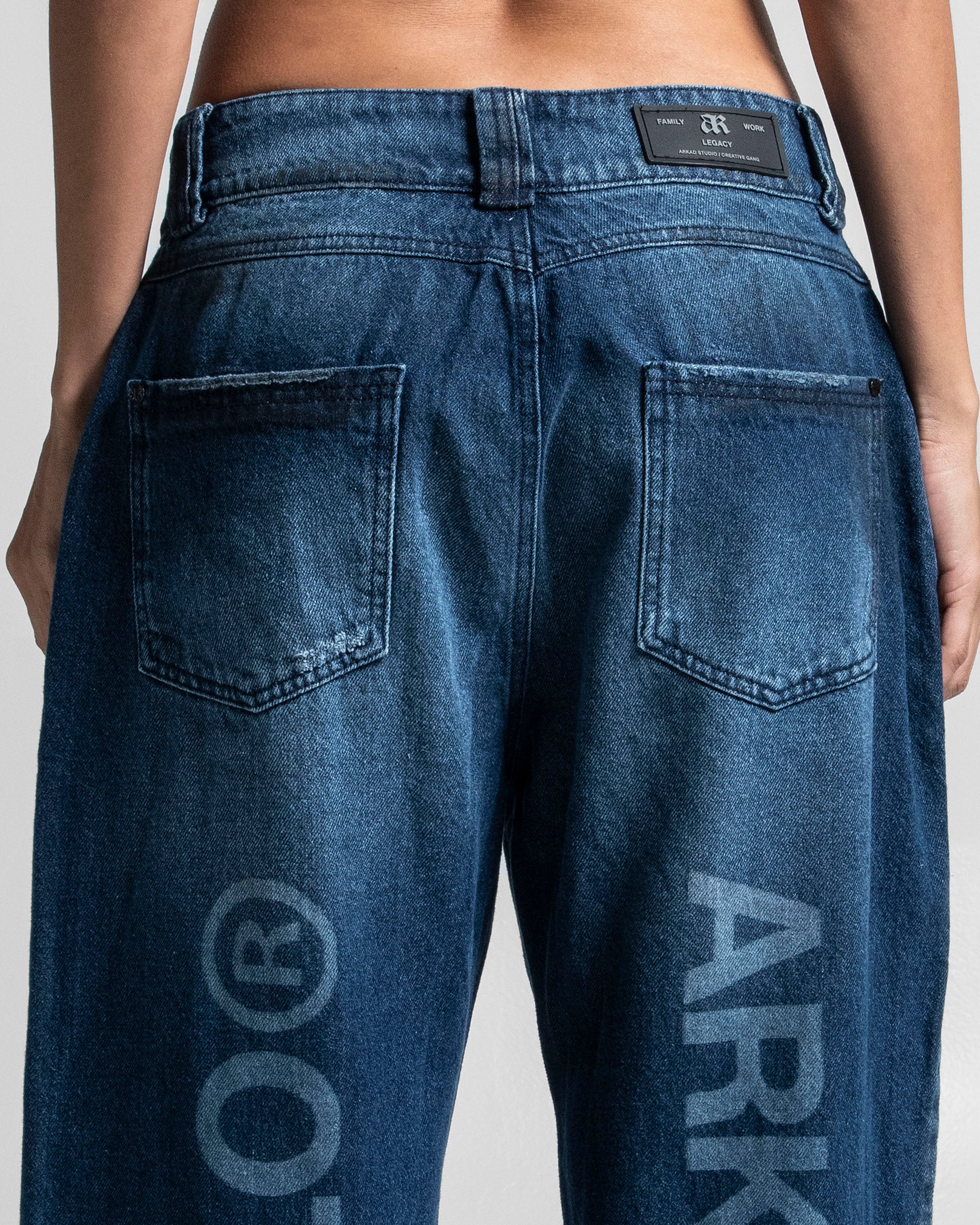 Denim Pant Azul Laser Arkad.Clo- Unisex - Image 6