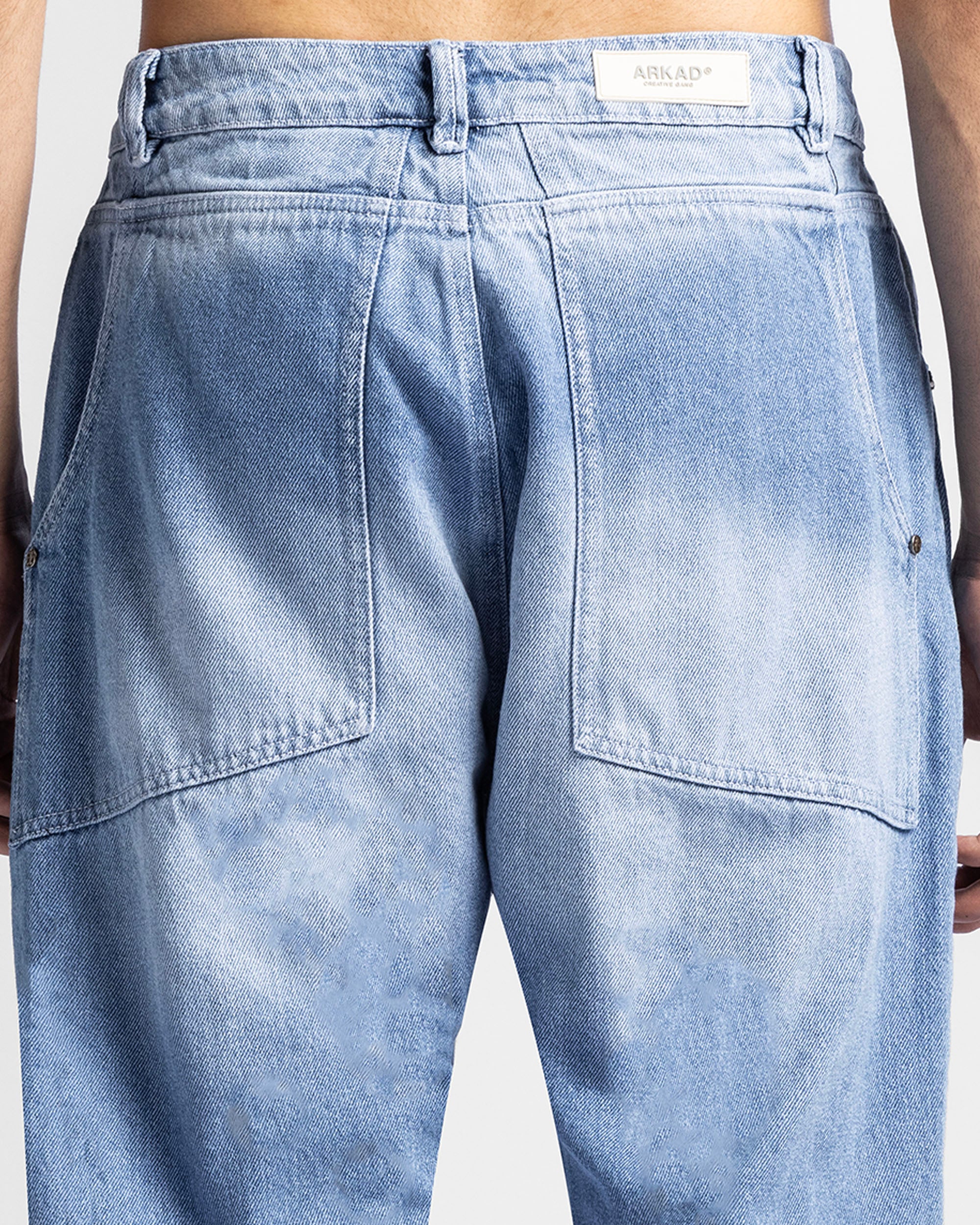 Denim Pant Azul Logo Azul - Image 11