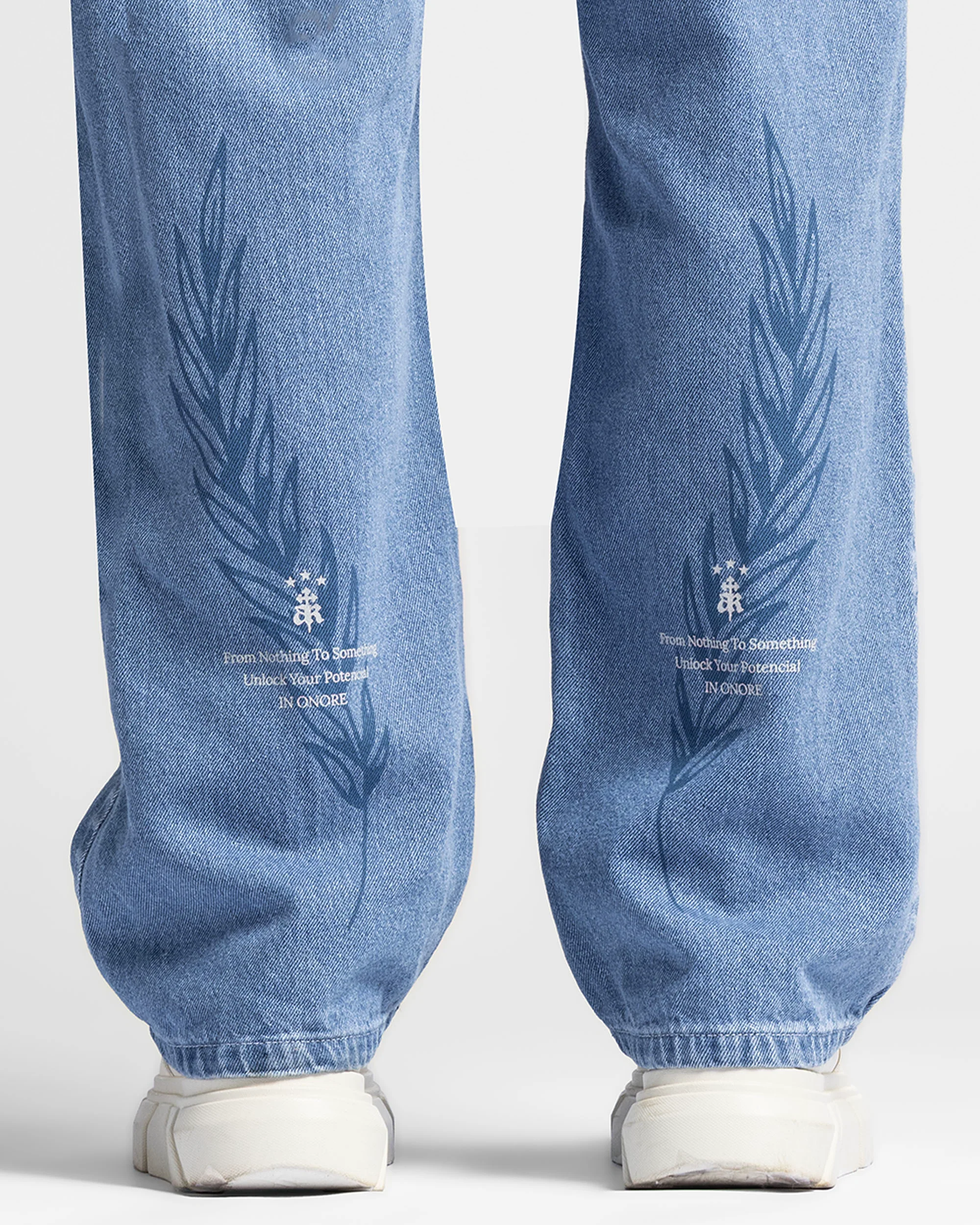 Denim Pant Azul Logo Azul - Image 8