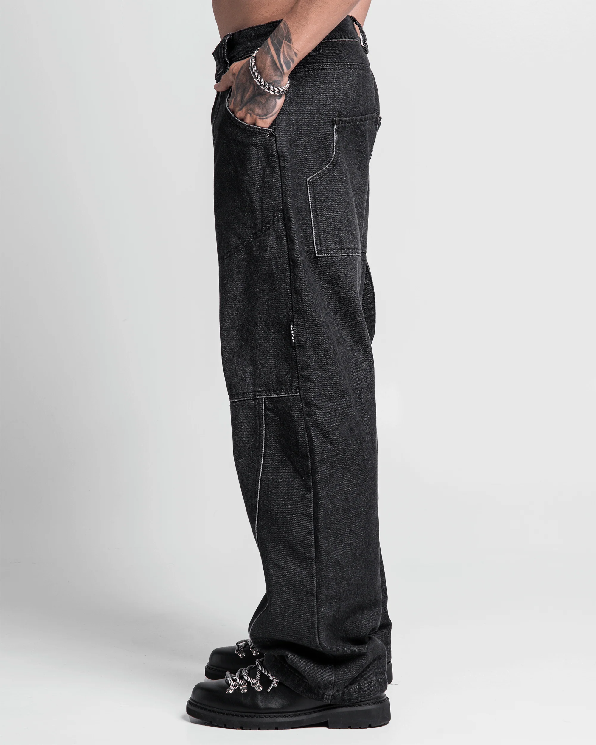 Denim Pant Carpintero Negro - Image 4