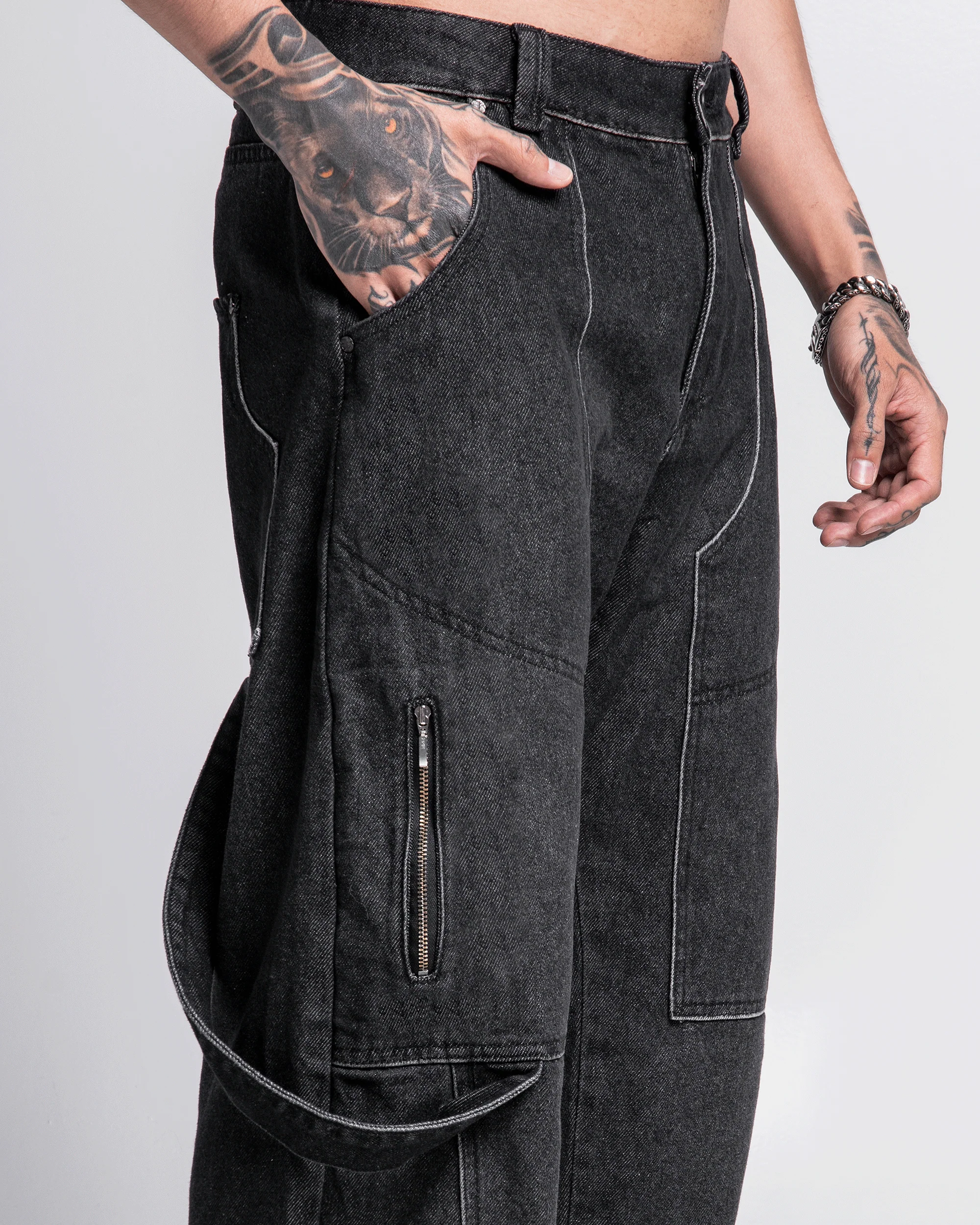 Denim Pant Carpintero Negro - Image 5