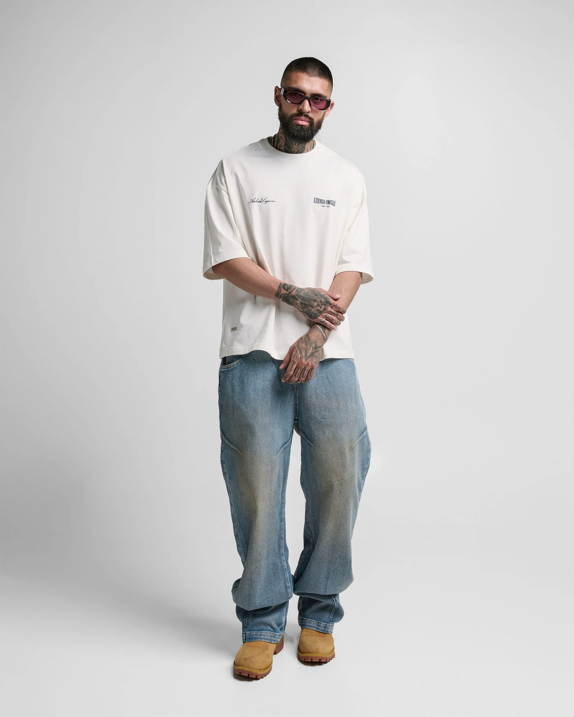 Striped Dirty Denim Pant - Image 6