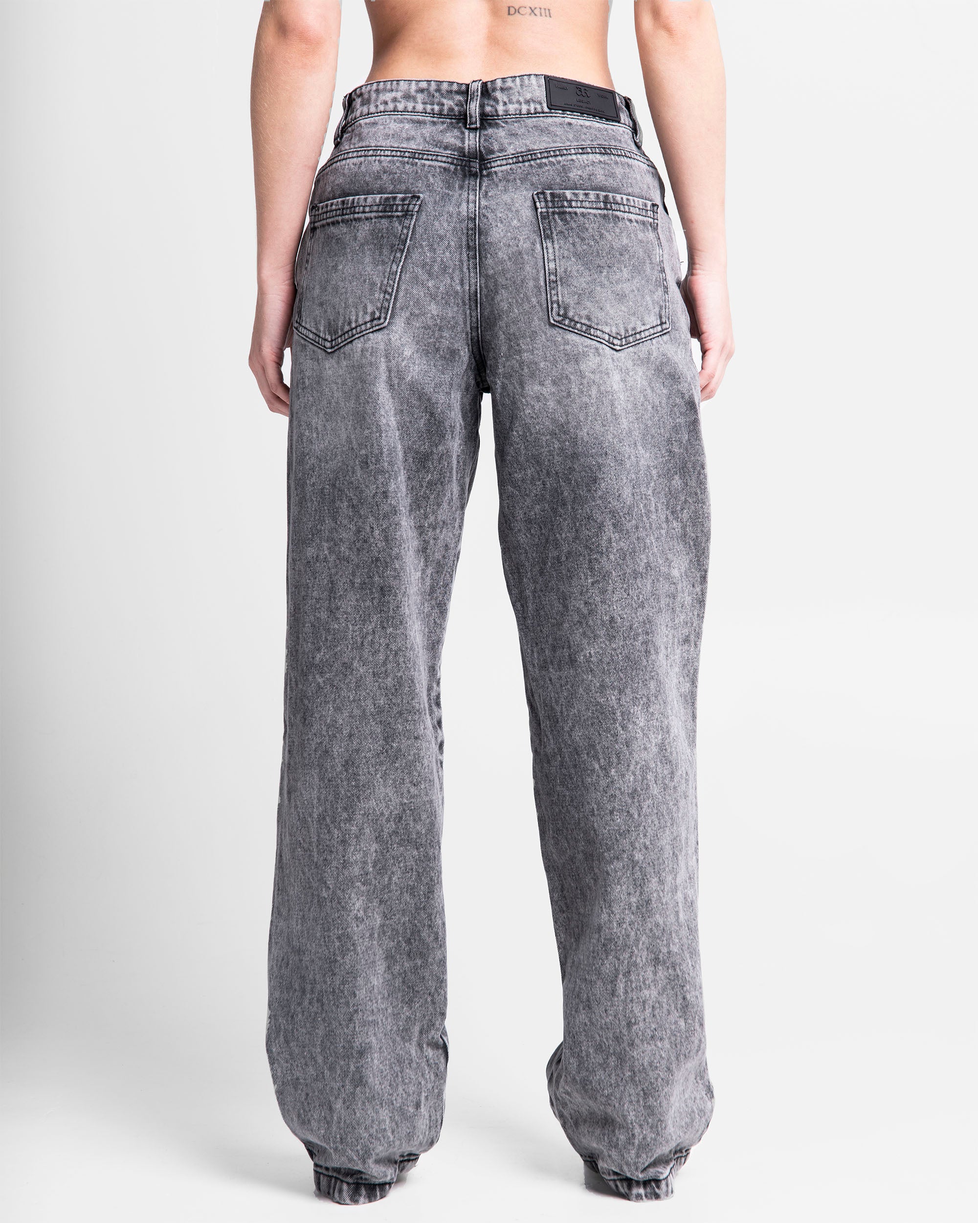 Denim Pant Gris Mujer - Image 3