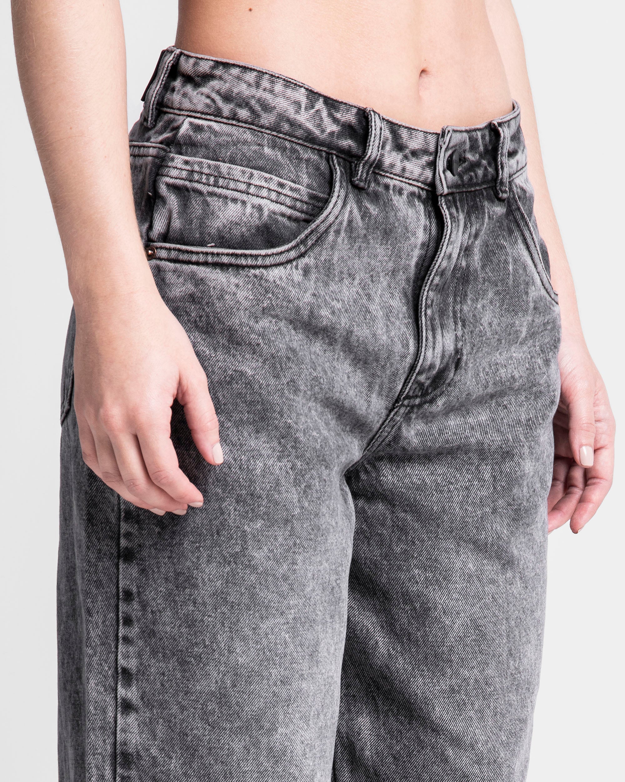 Denim Pant Gris Mujer - Image 7