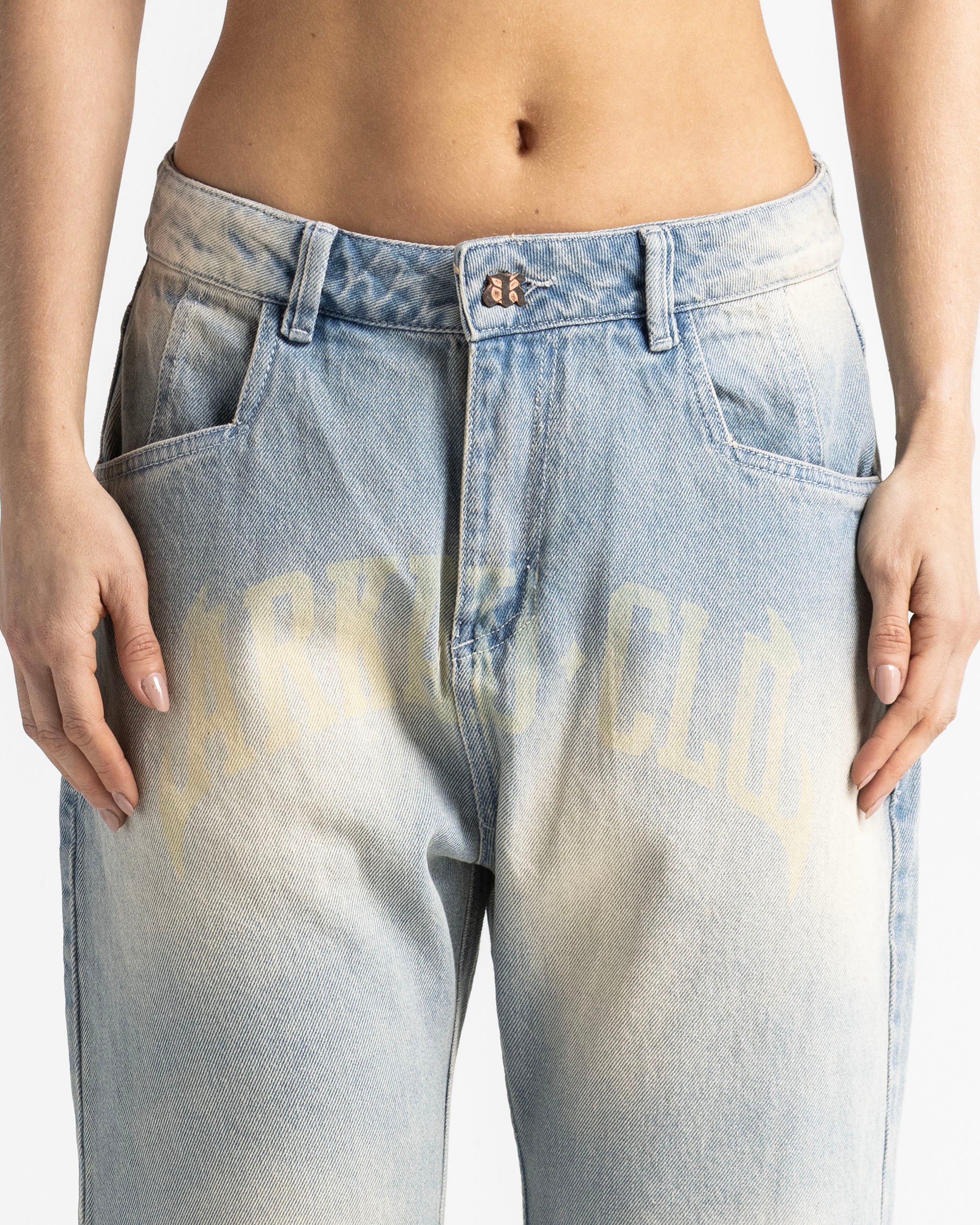 Dirty Jean Printed Beige - Image 7