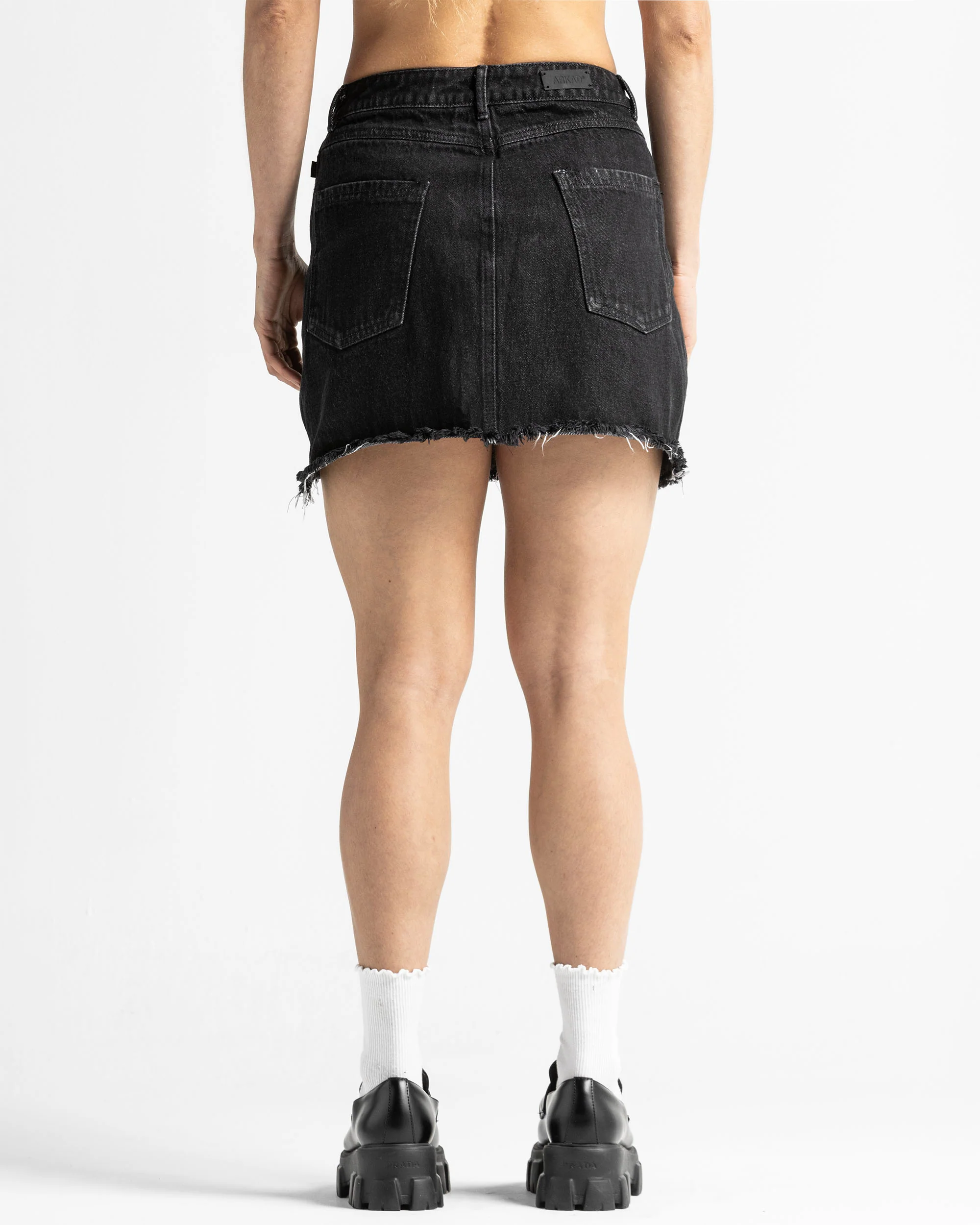 Falda En Denim Asimétrica - Image 4