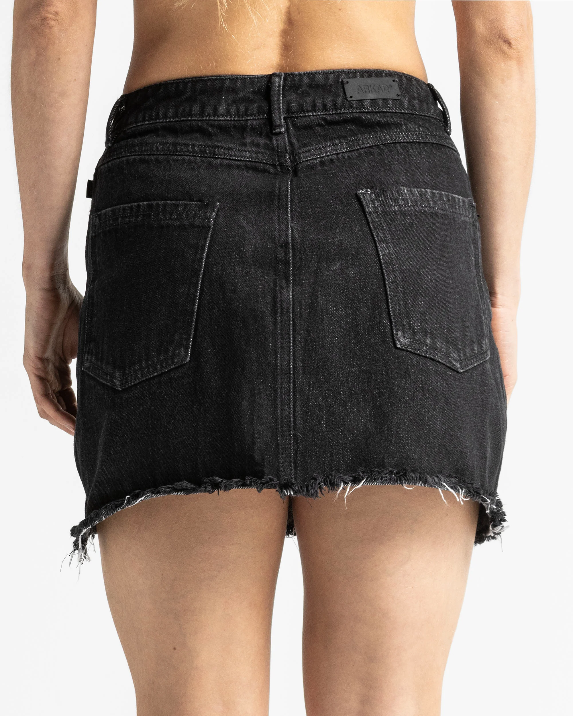 Falda En Denim Asimétrica - Image 9