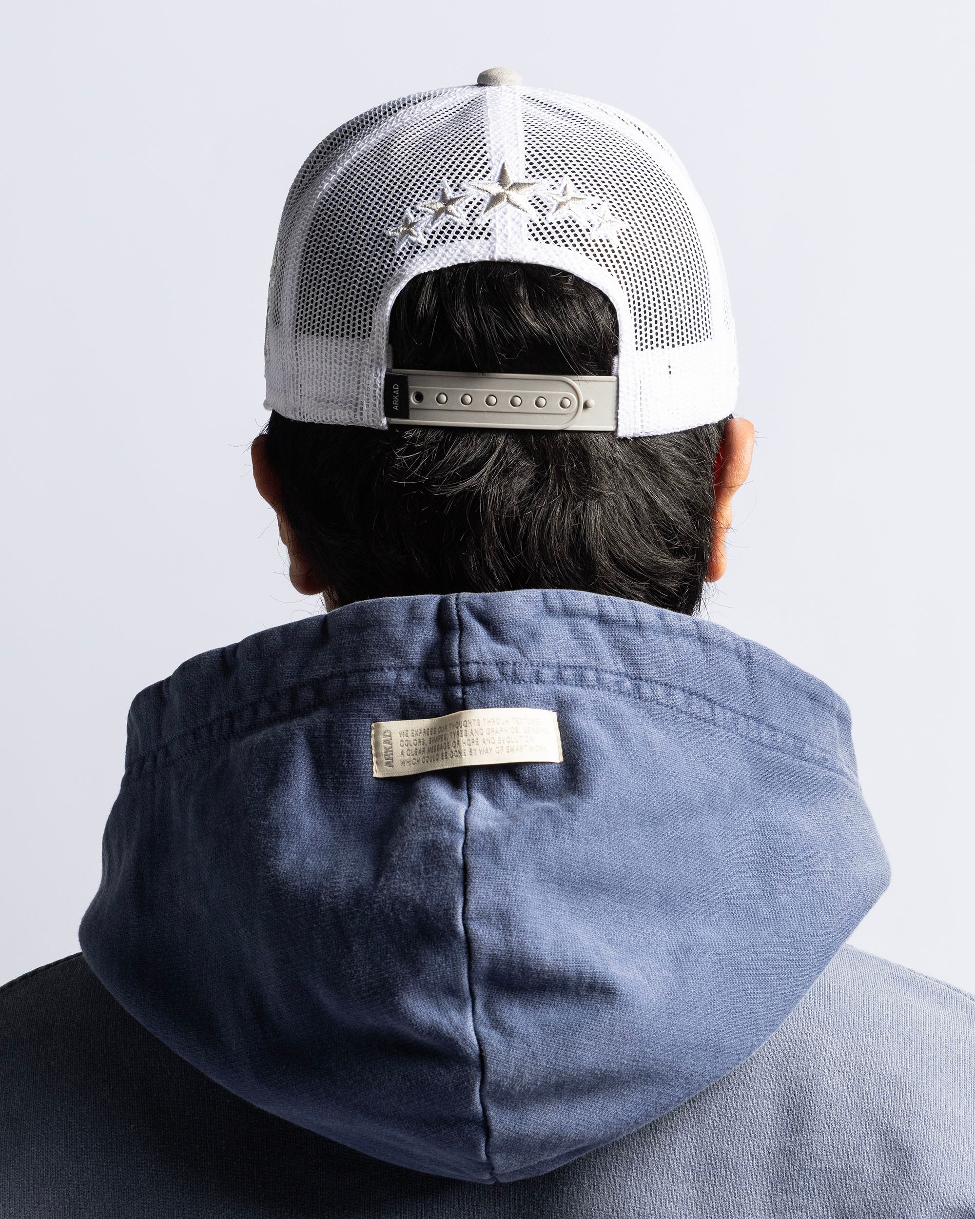 Gorra Gris Velvet Nato Leggenda - Image 3