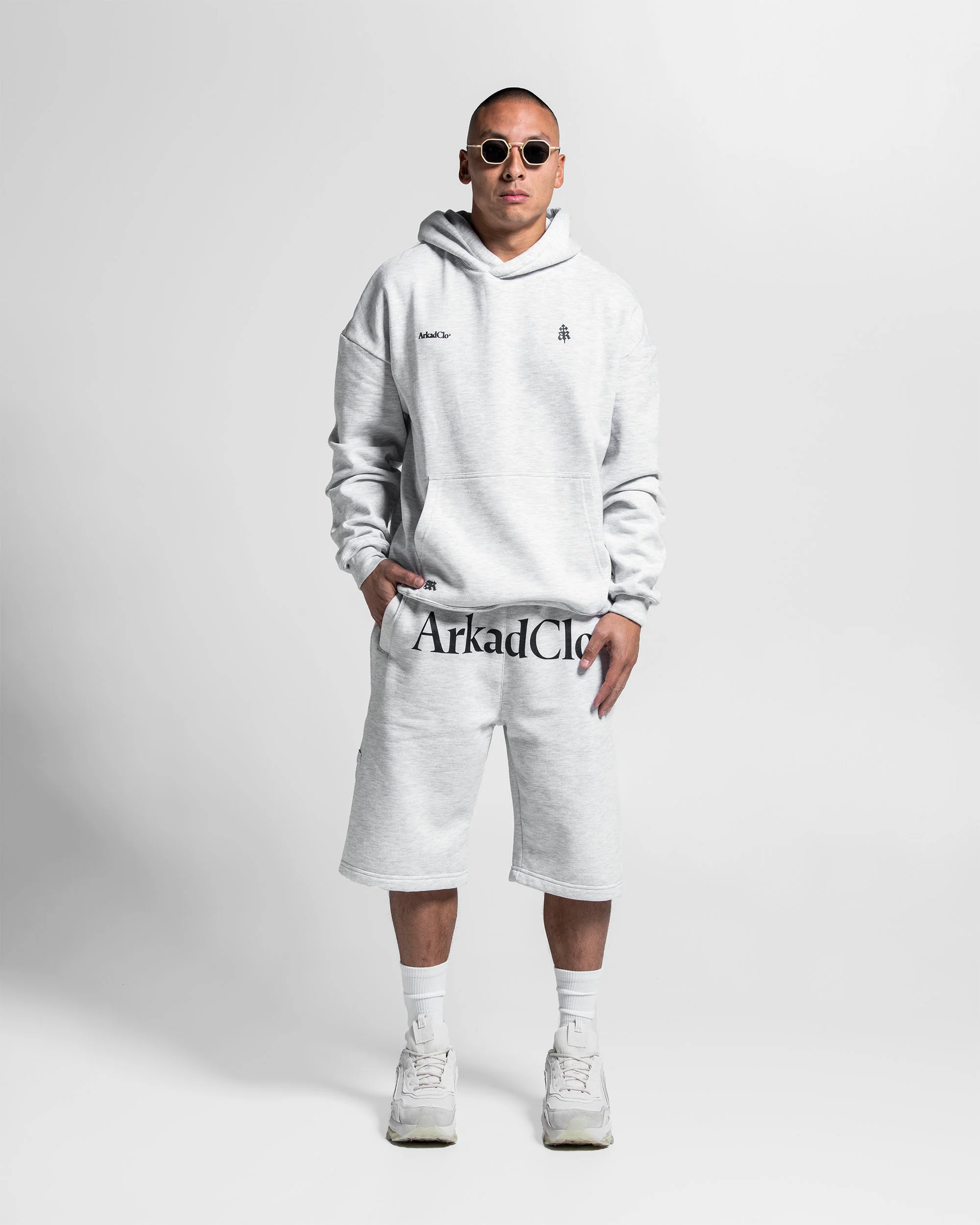 Hoodie Gris Paper Trail - Image 4