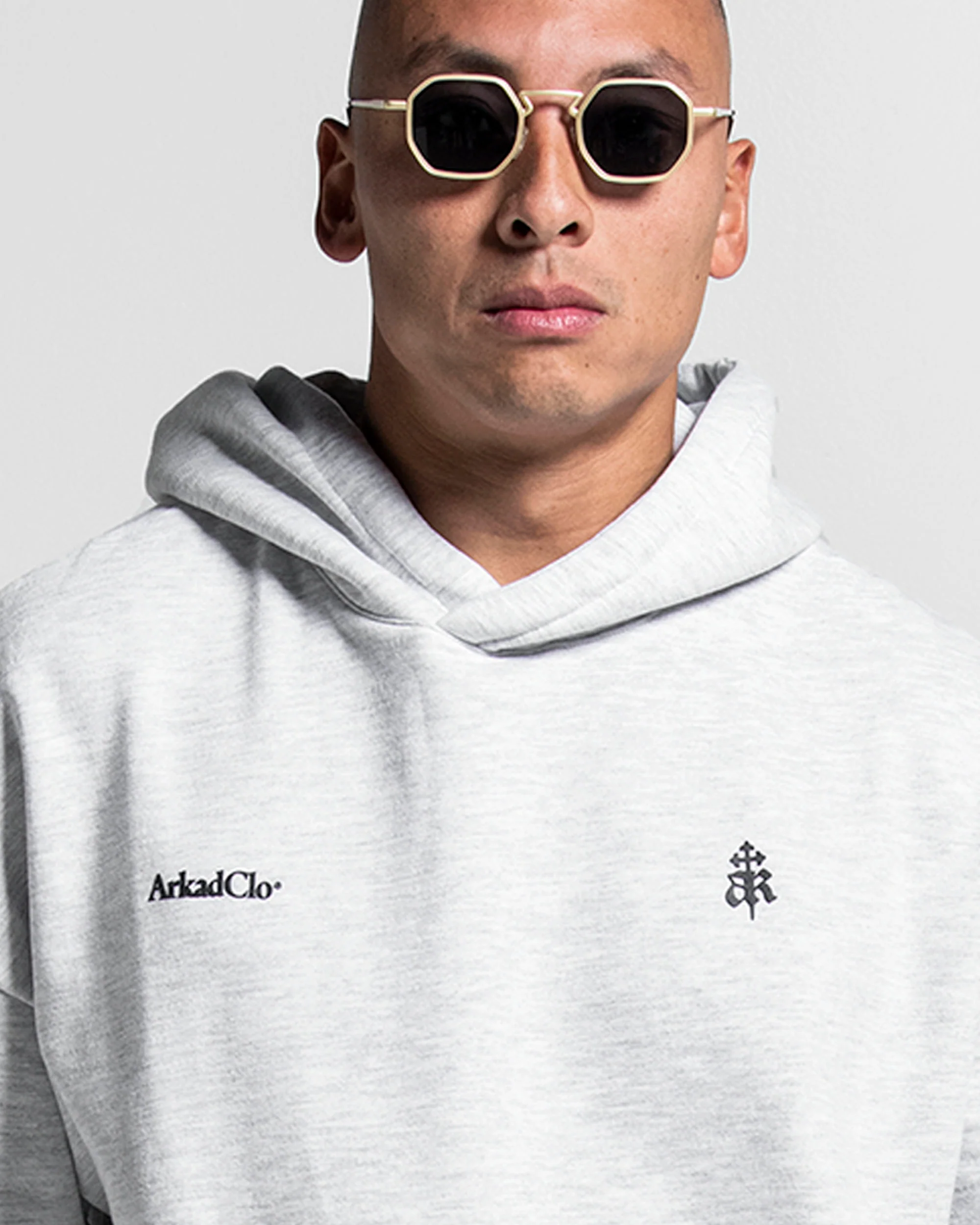 Hoodie Gris Paper Trail - Image 6