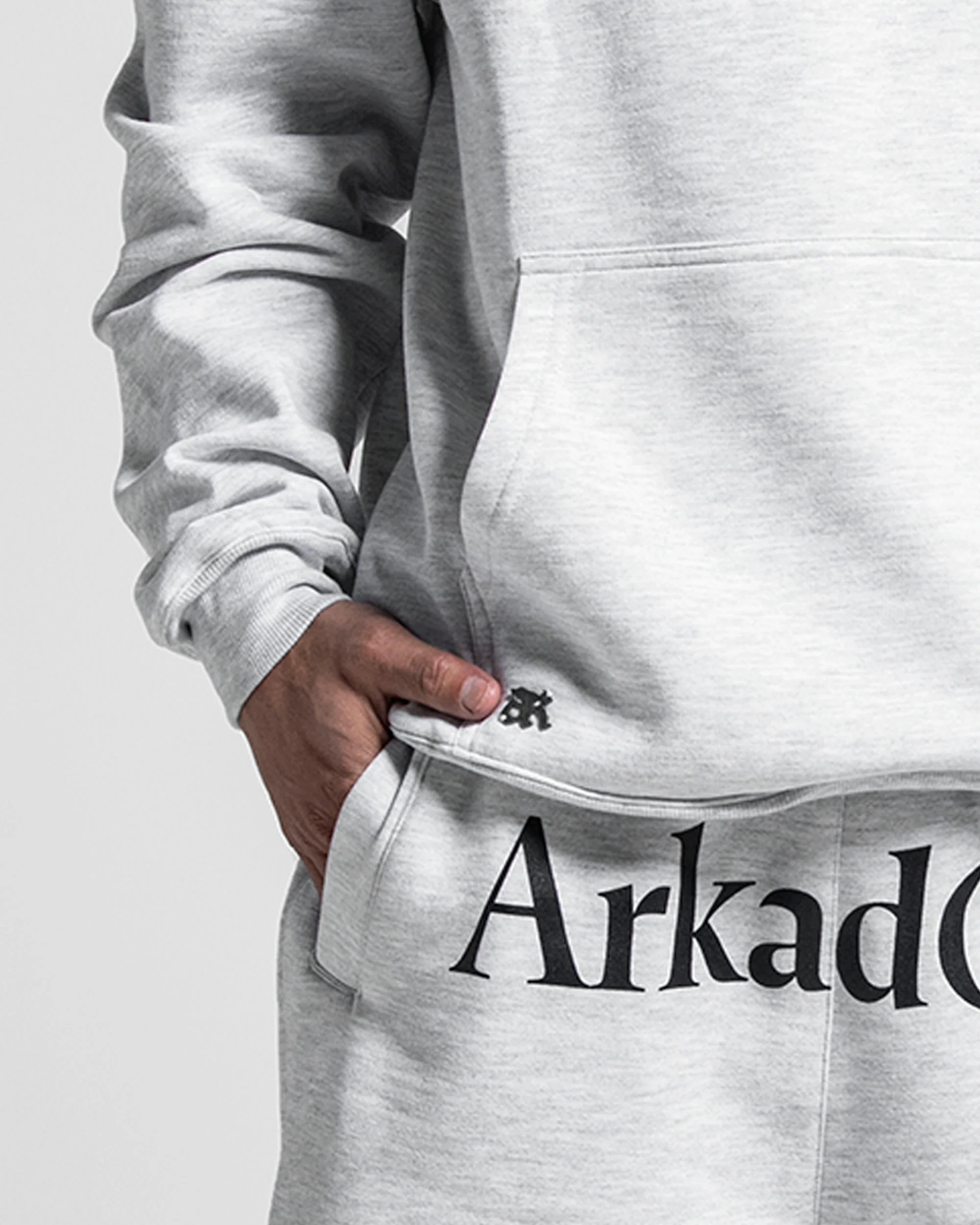 Hoodie Gris Paper Trail - Image 7