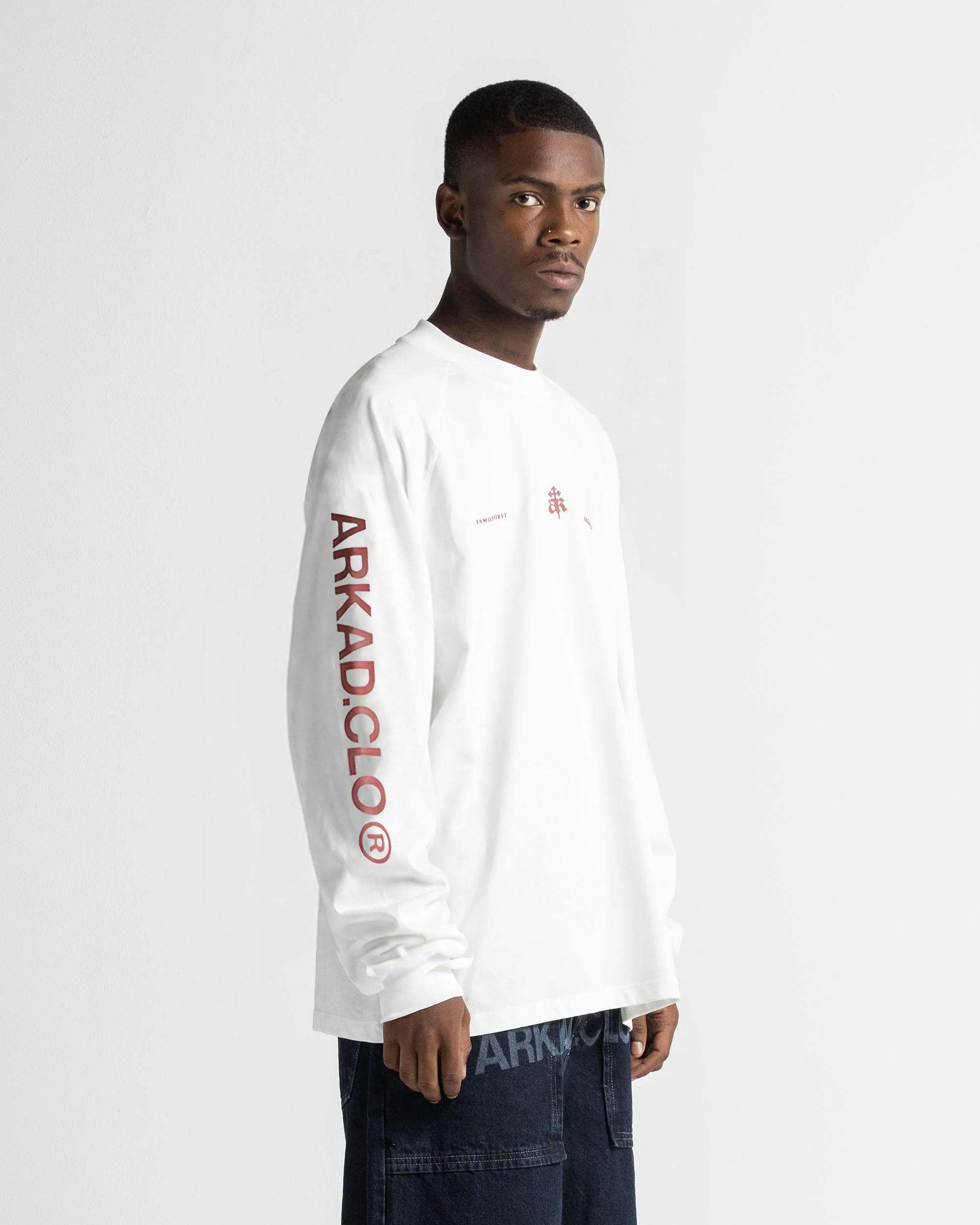 Long Sleeve Blanco Logo Rojo - Image 3