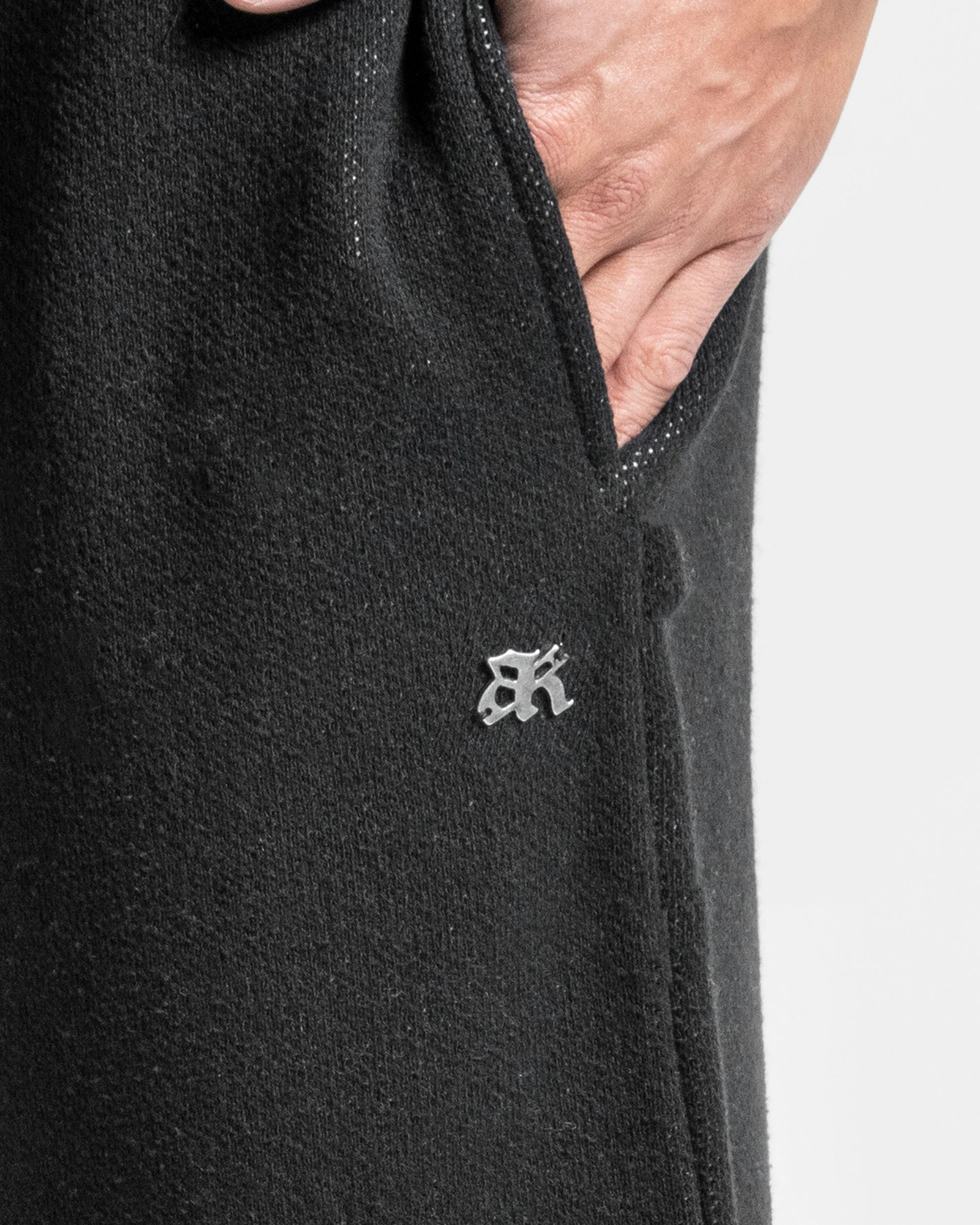 Knit Pant Negro Con Blanco - Image 6