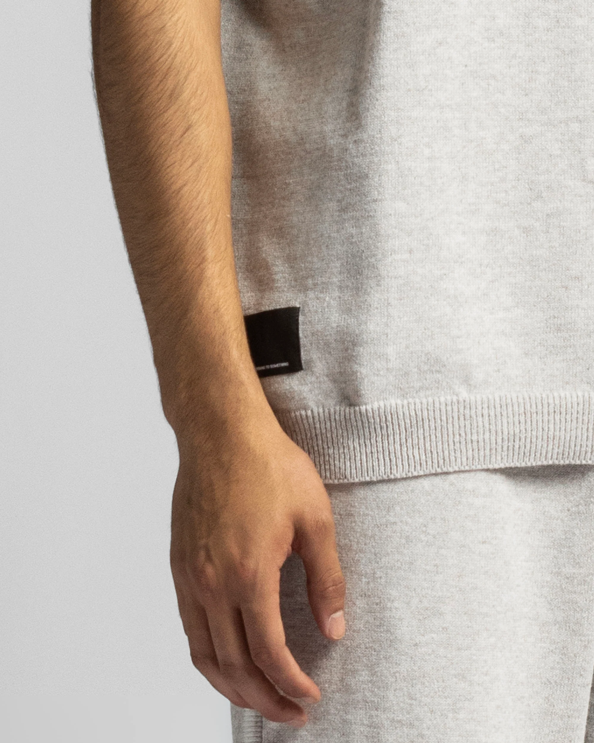 Knit Polo Gris - Image 3