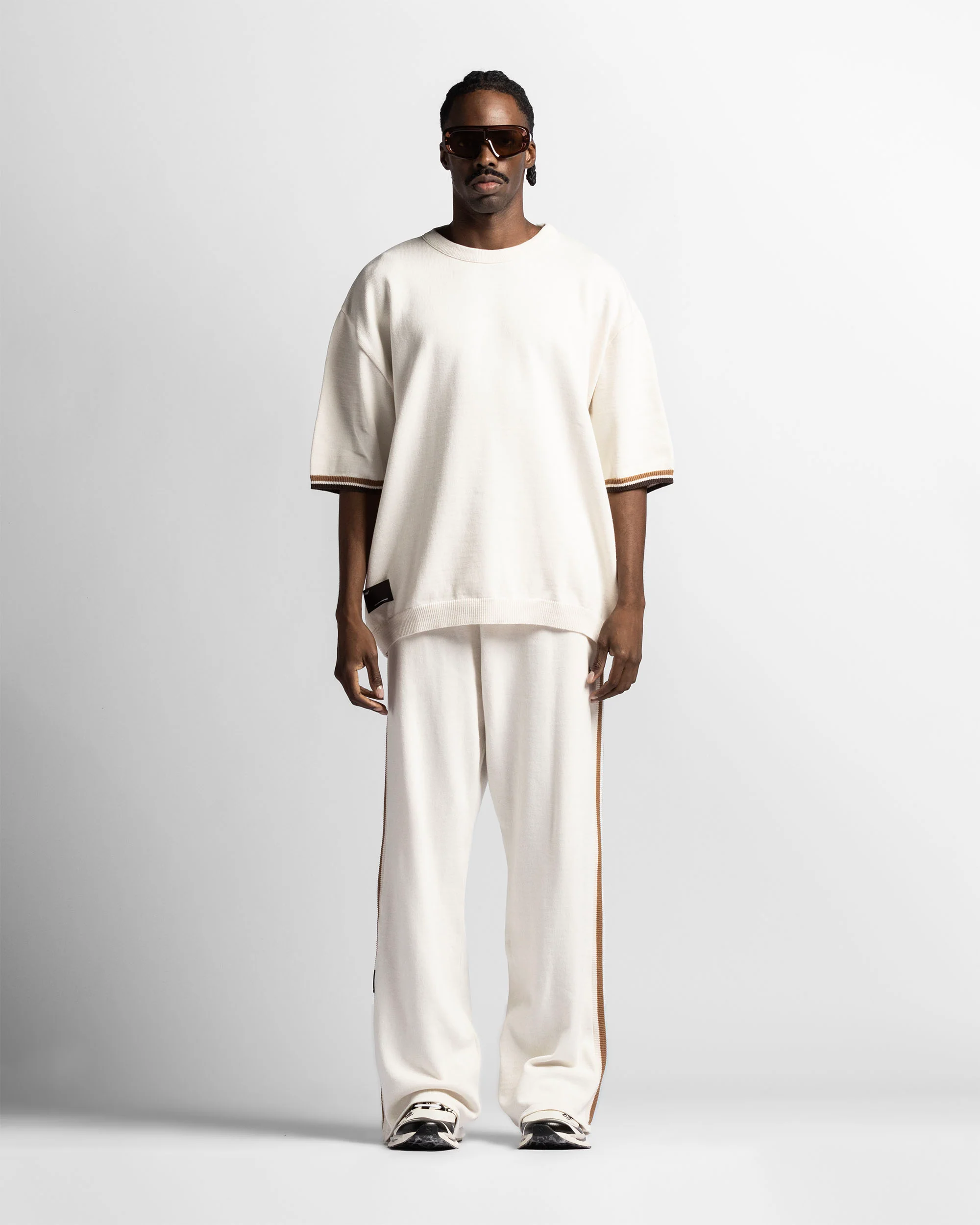 Knit Tshirt Beige - Image 7
