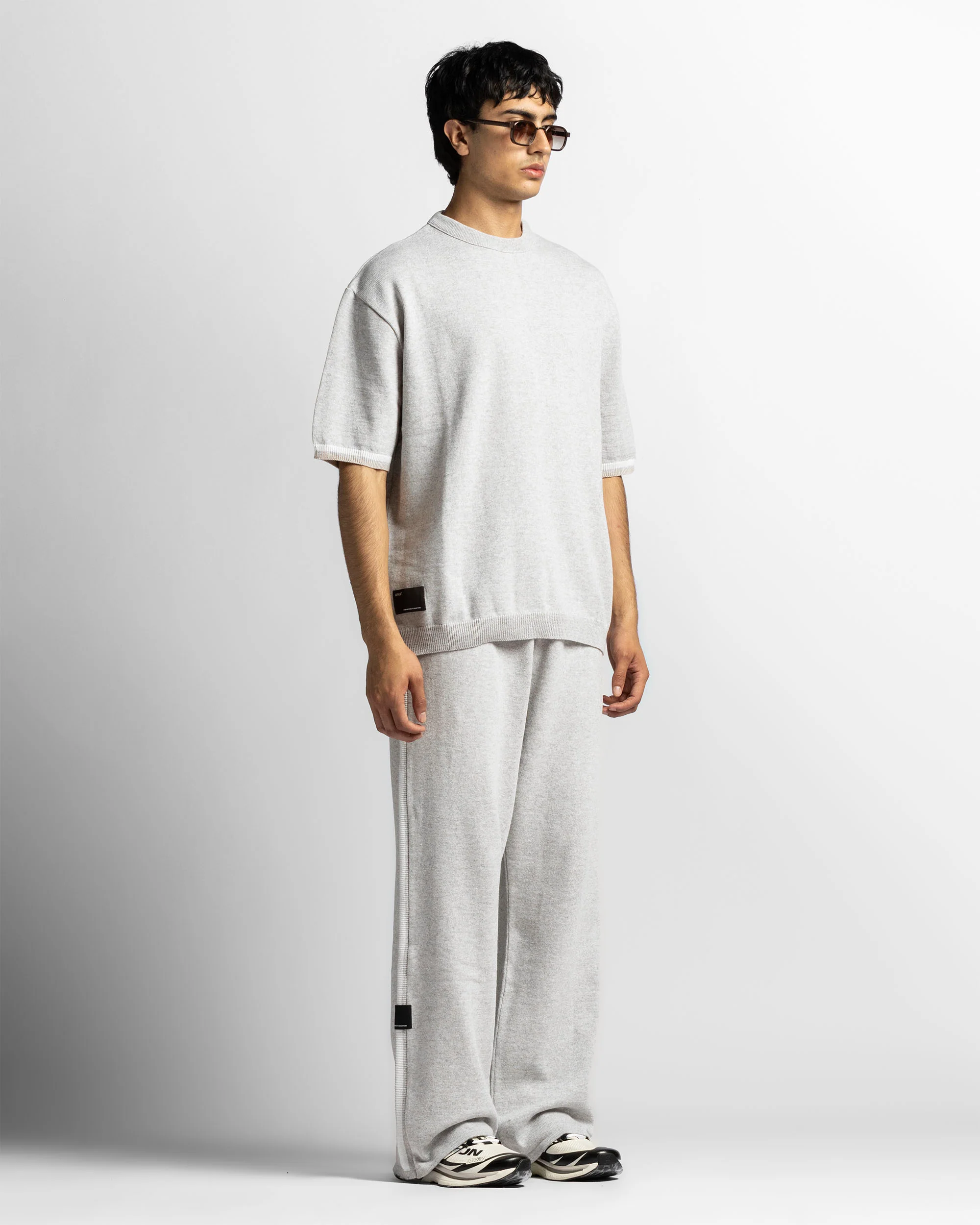 Knit Tshirt Gris - Image 2