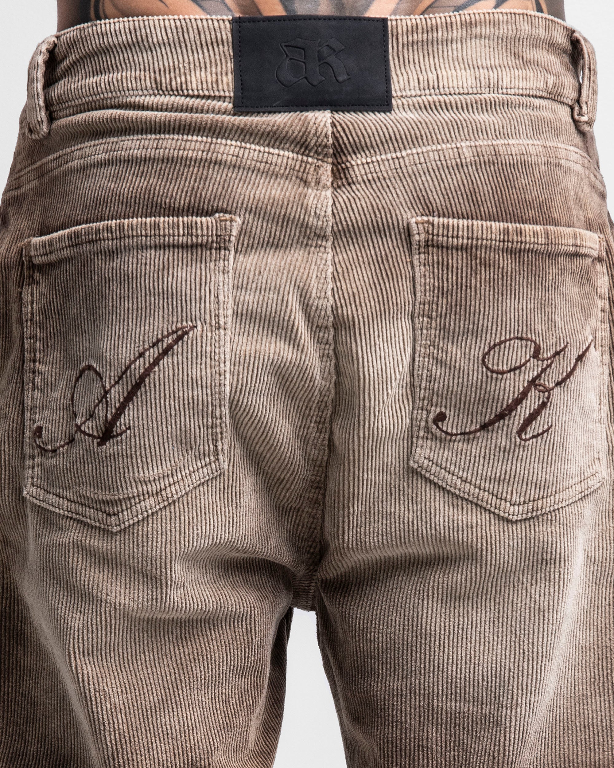Pantalón Corduroy Acidwash Cafe - Image 5