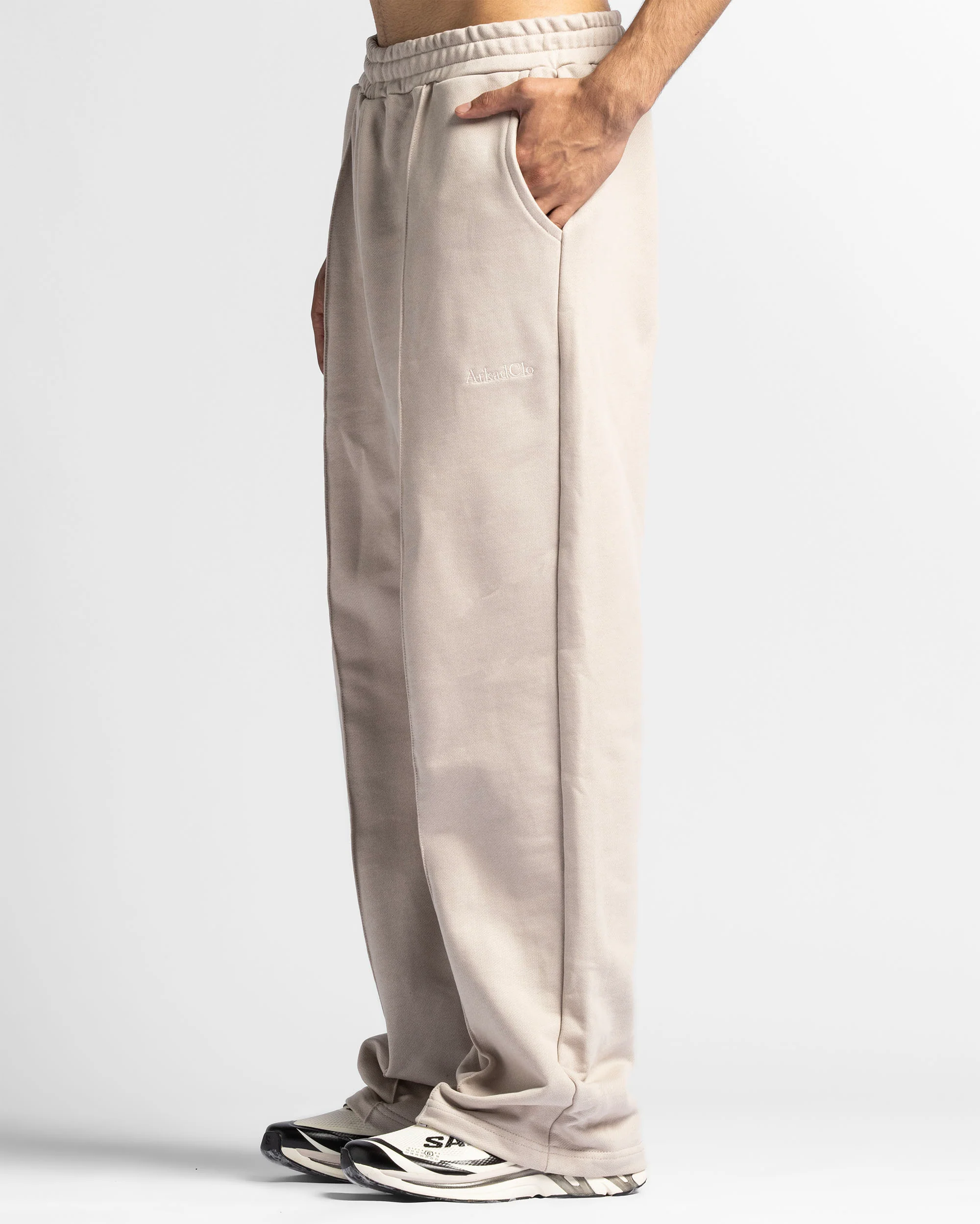 Pintuck Pant Arena Bordado