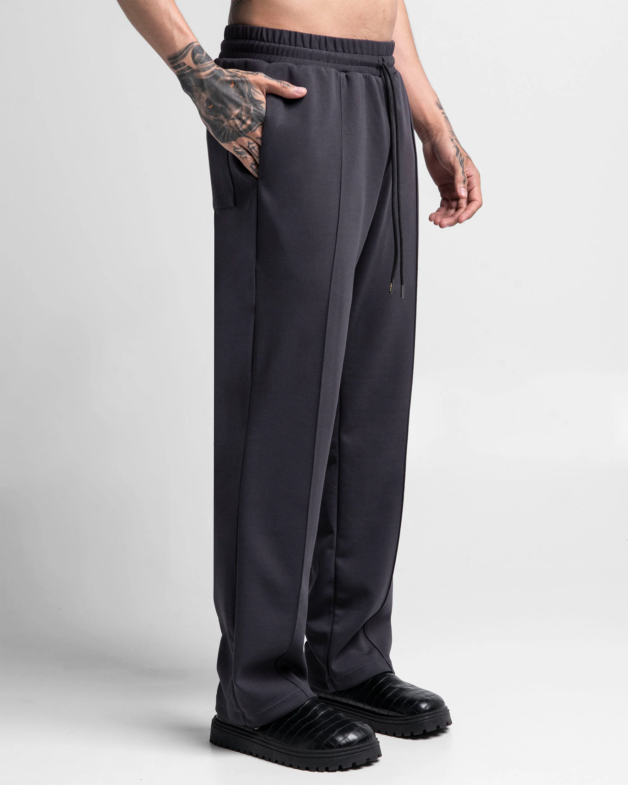 Pintuck Pant -  Gris Oscuro - Image 2