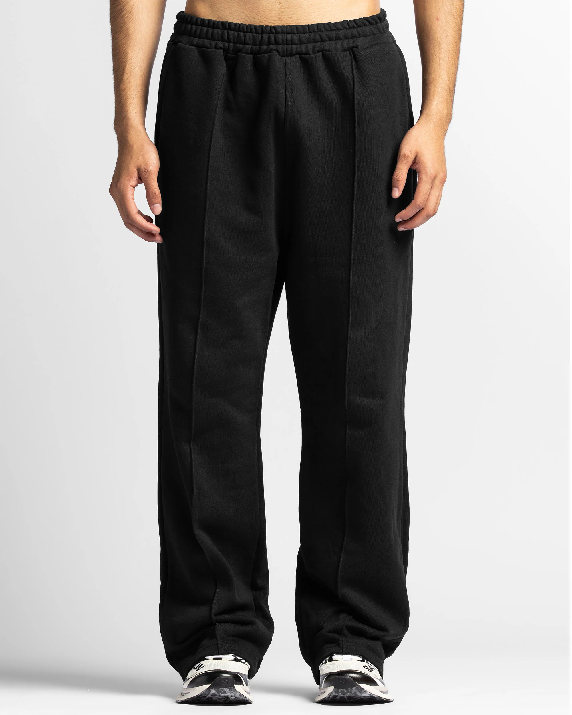 Pintuck Pant Negro Bordado - Image 3