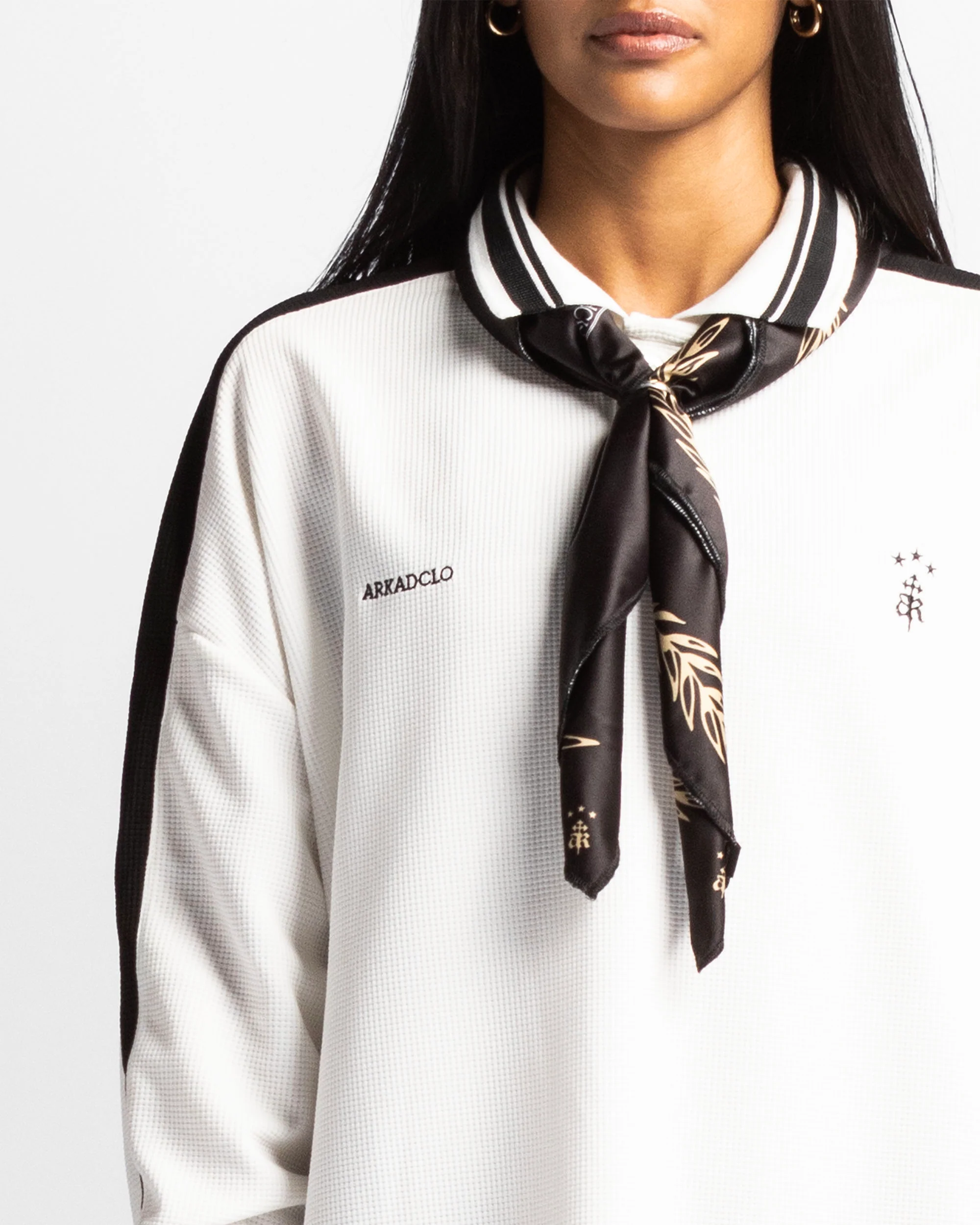 Polo Long Sleeve Waffle - Unisex - Image 4