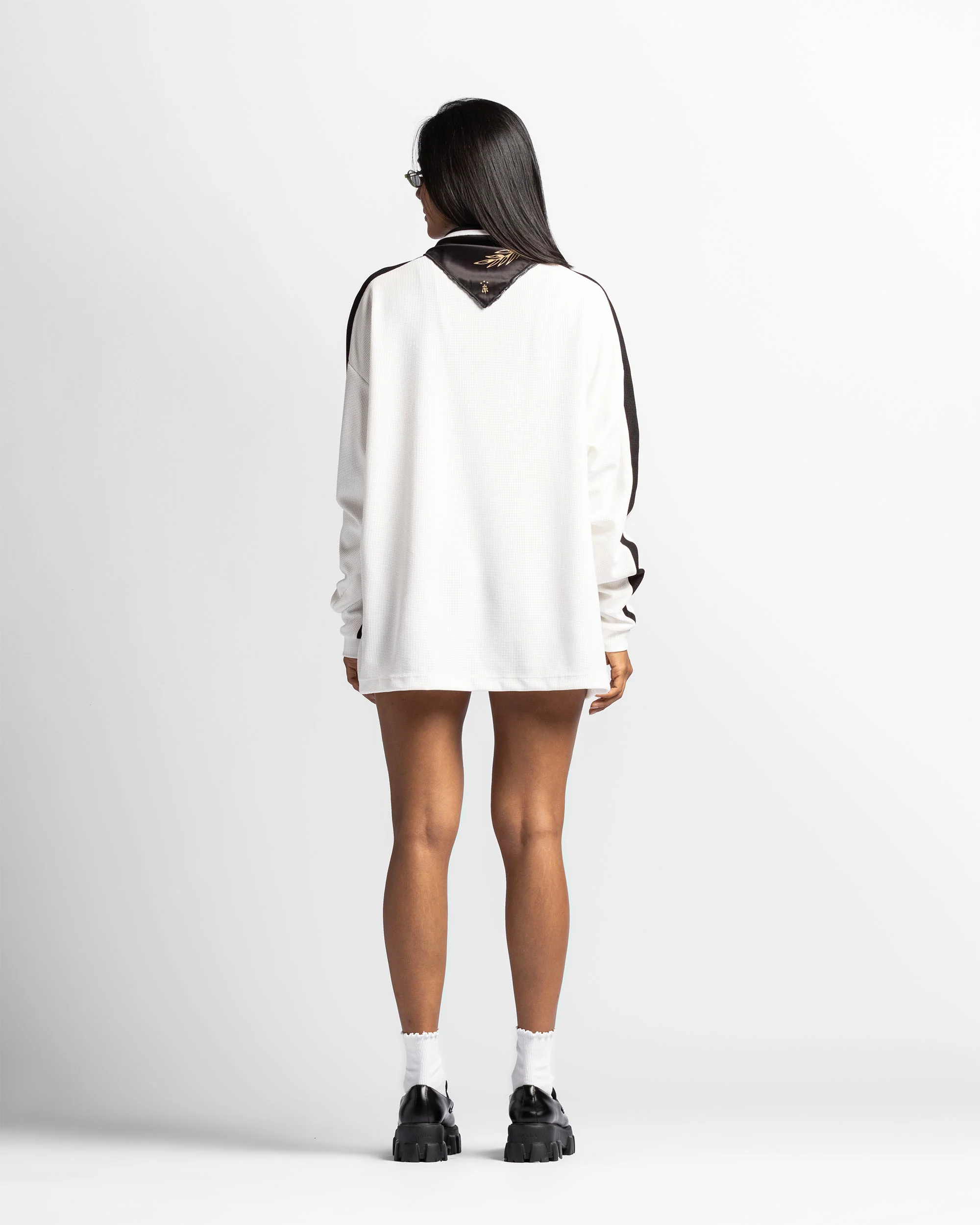 Polo Long Sleeve Waffle - Unisex - Image 6