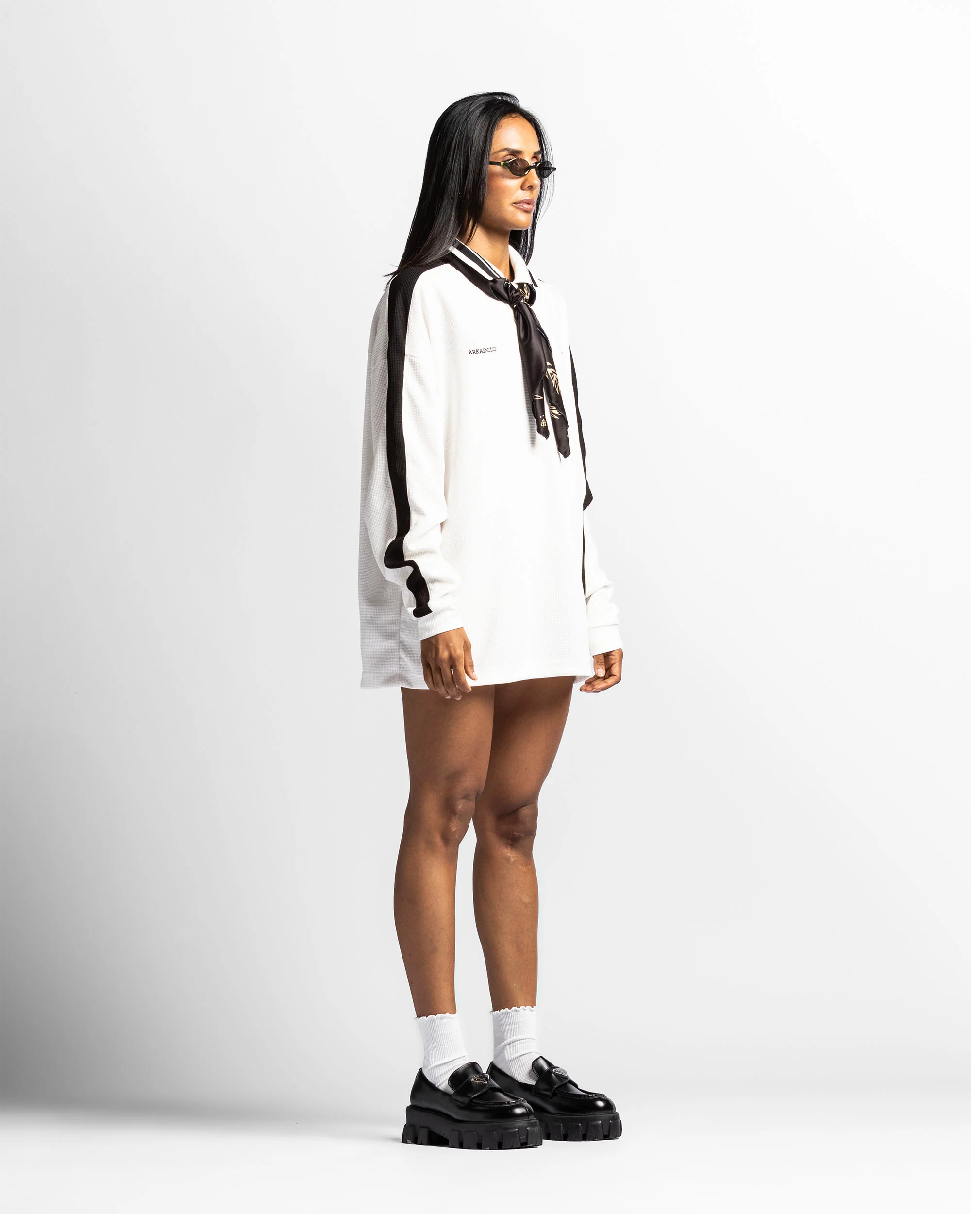 Polo Long Sleeve Waffle - Unisex - Image 8