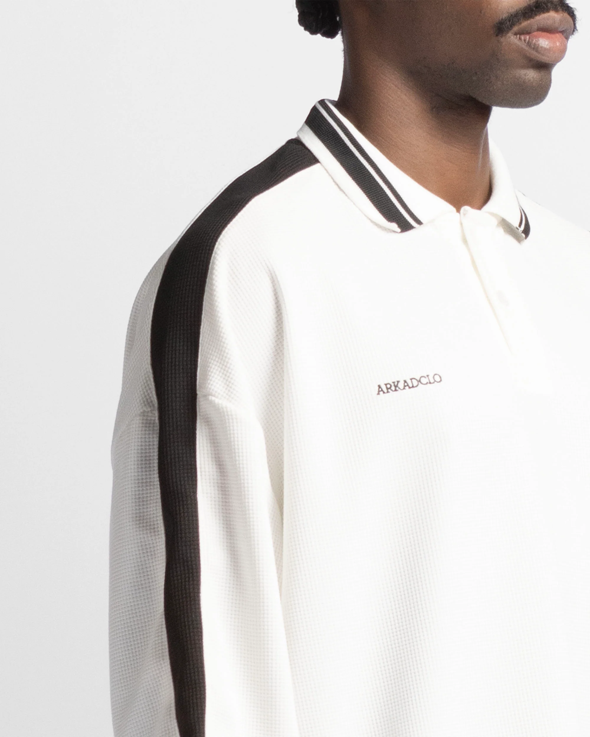 Polo Long Sleeve Waffle - Image 10