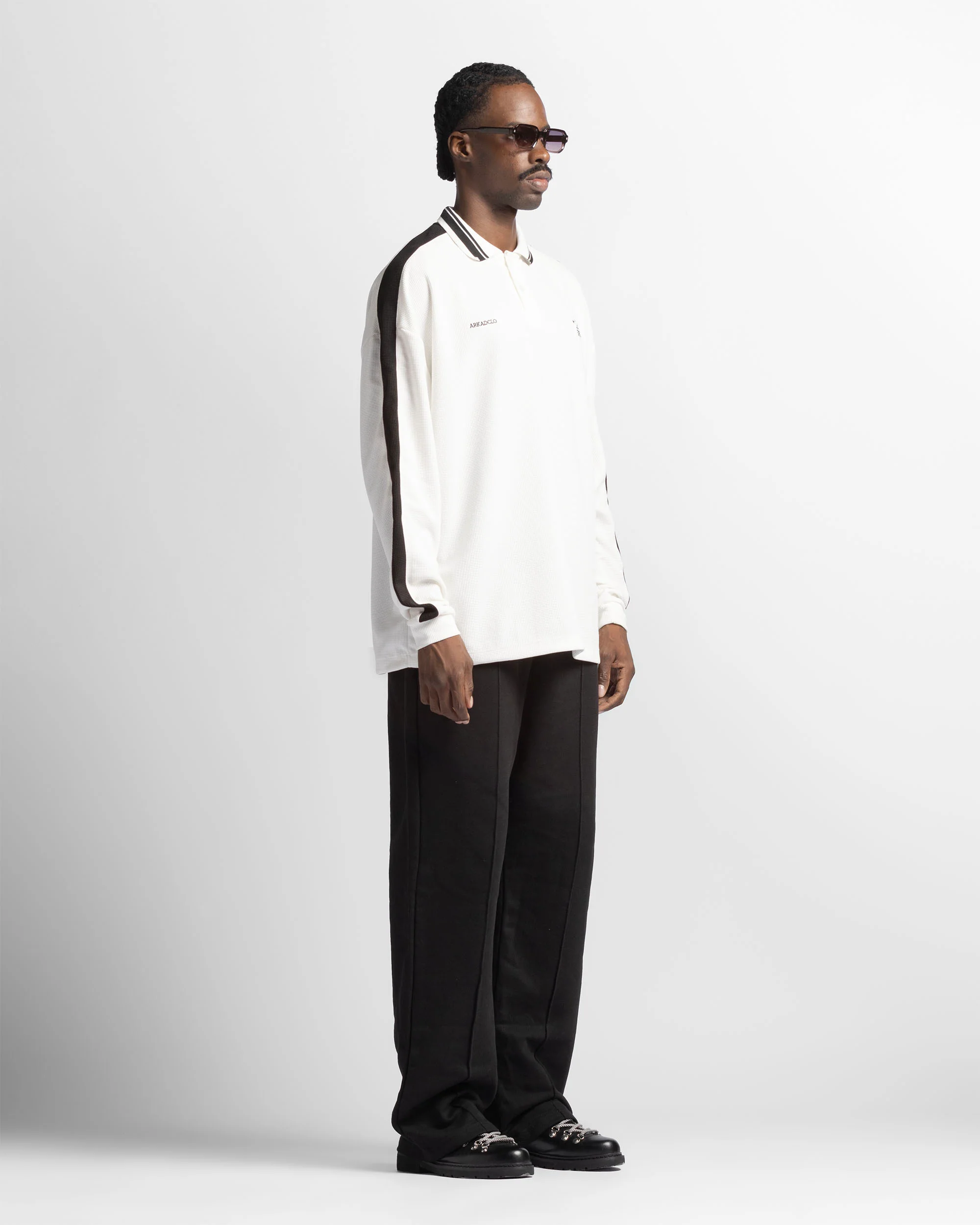 Polo Long Sleeve Waffle - Image 2