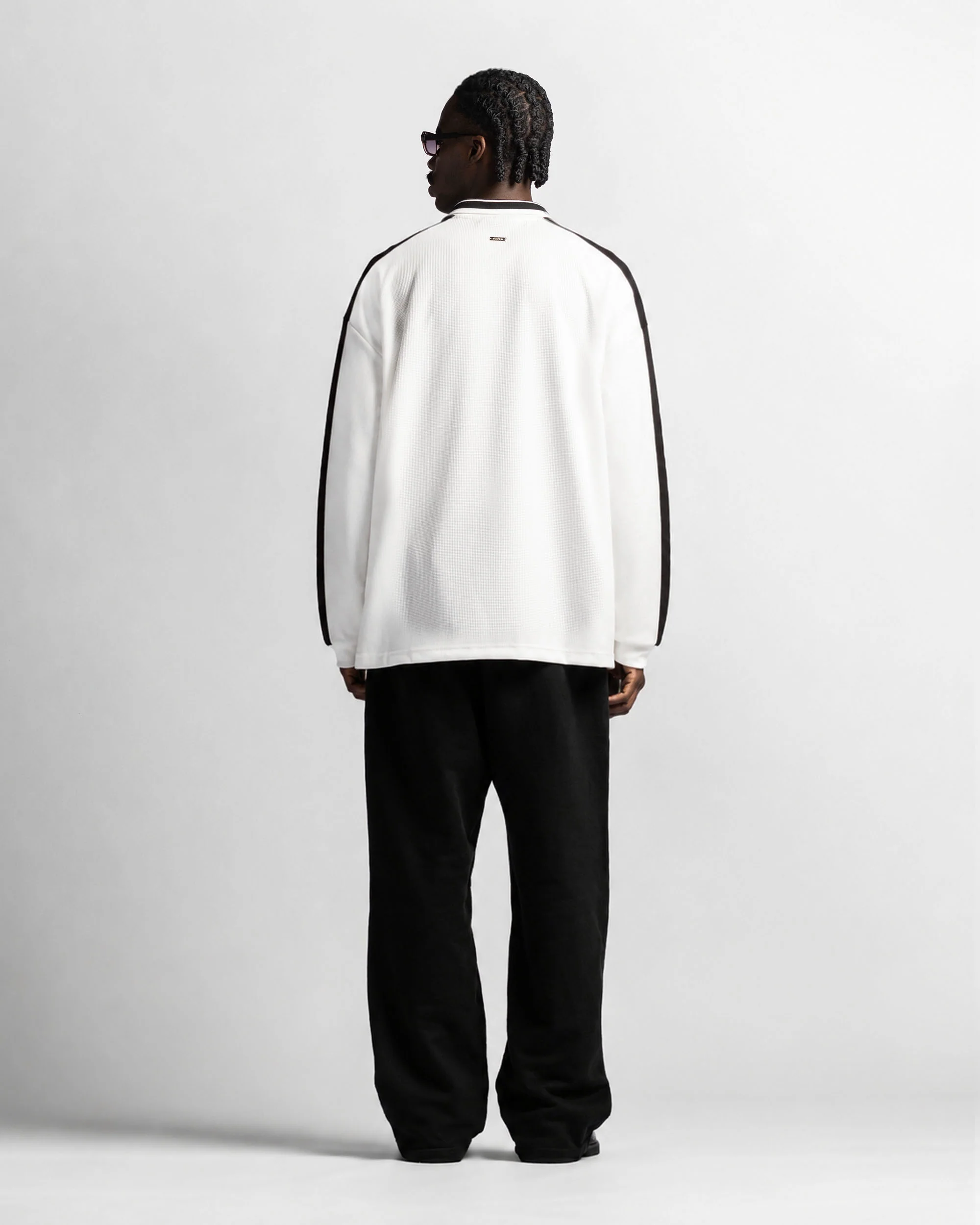 Polo Long Sleeve Waffle - Image 3