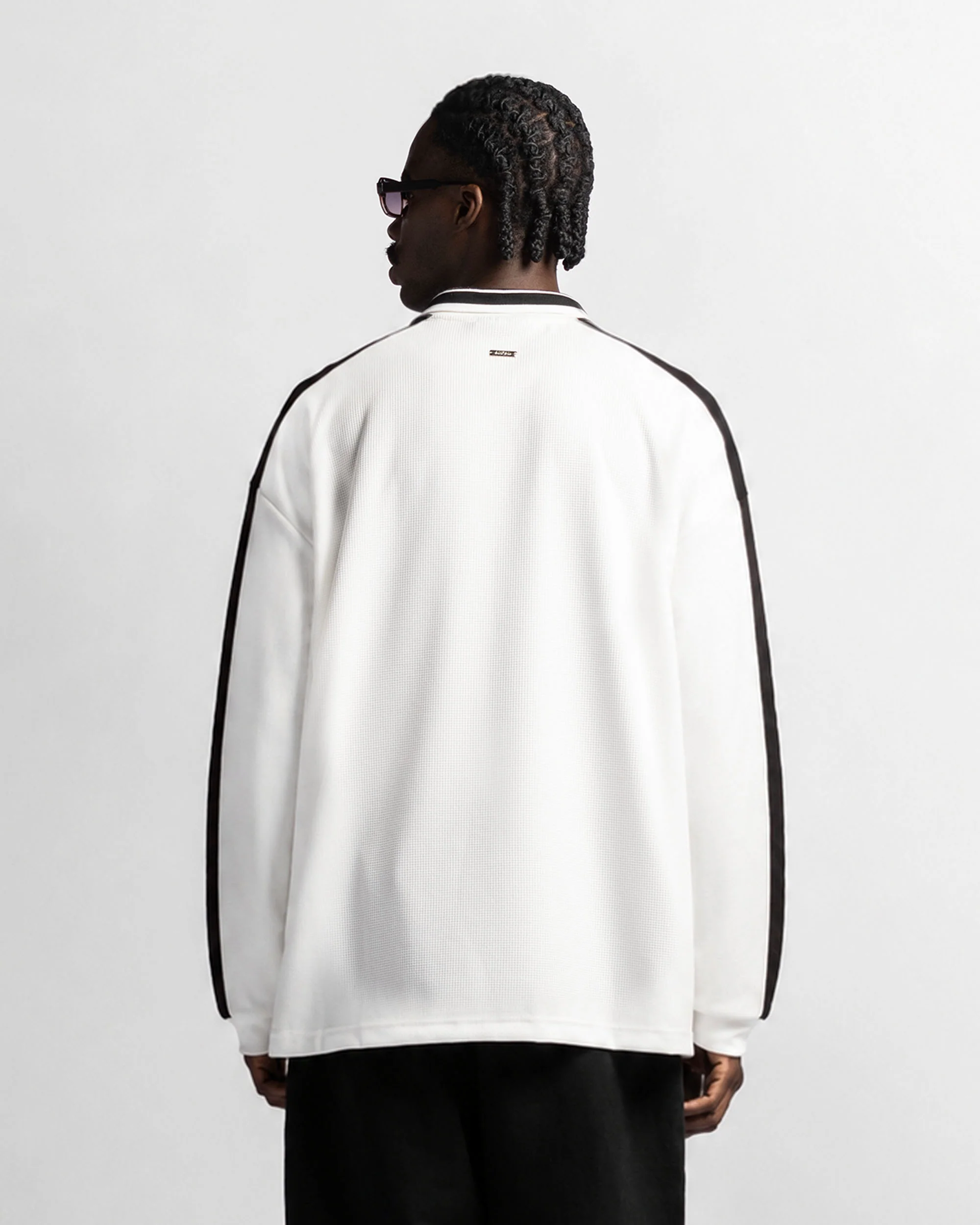 Polo Long Sleeve Waffle - Image 5