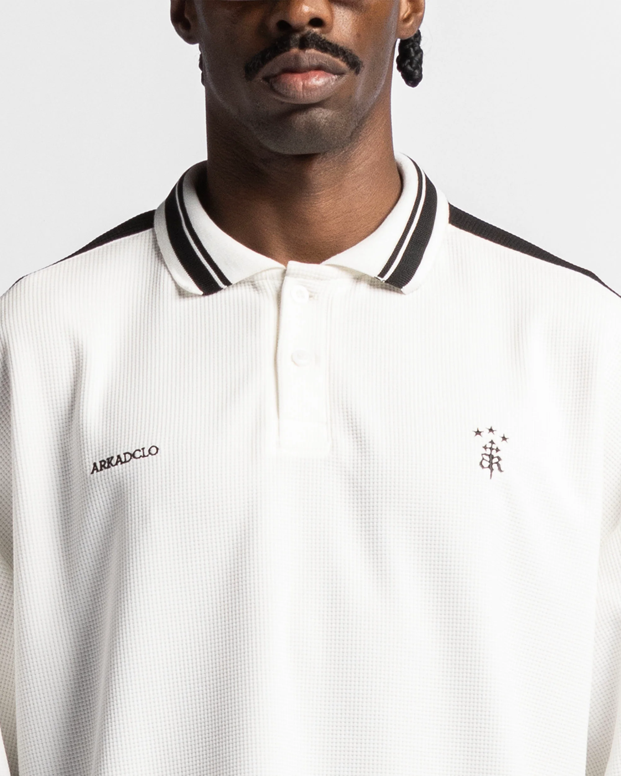 Polo Long Sleeve Waffle - Image 9