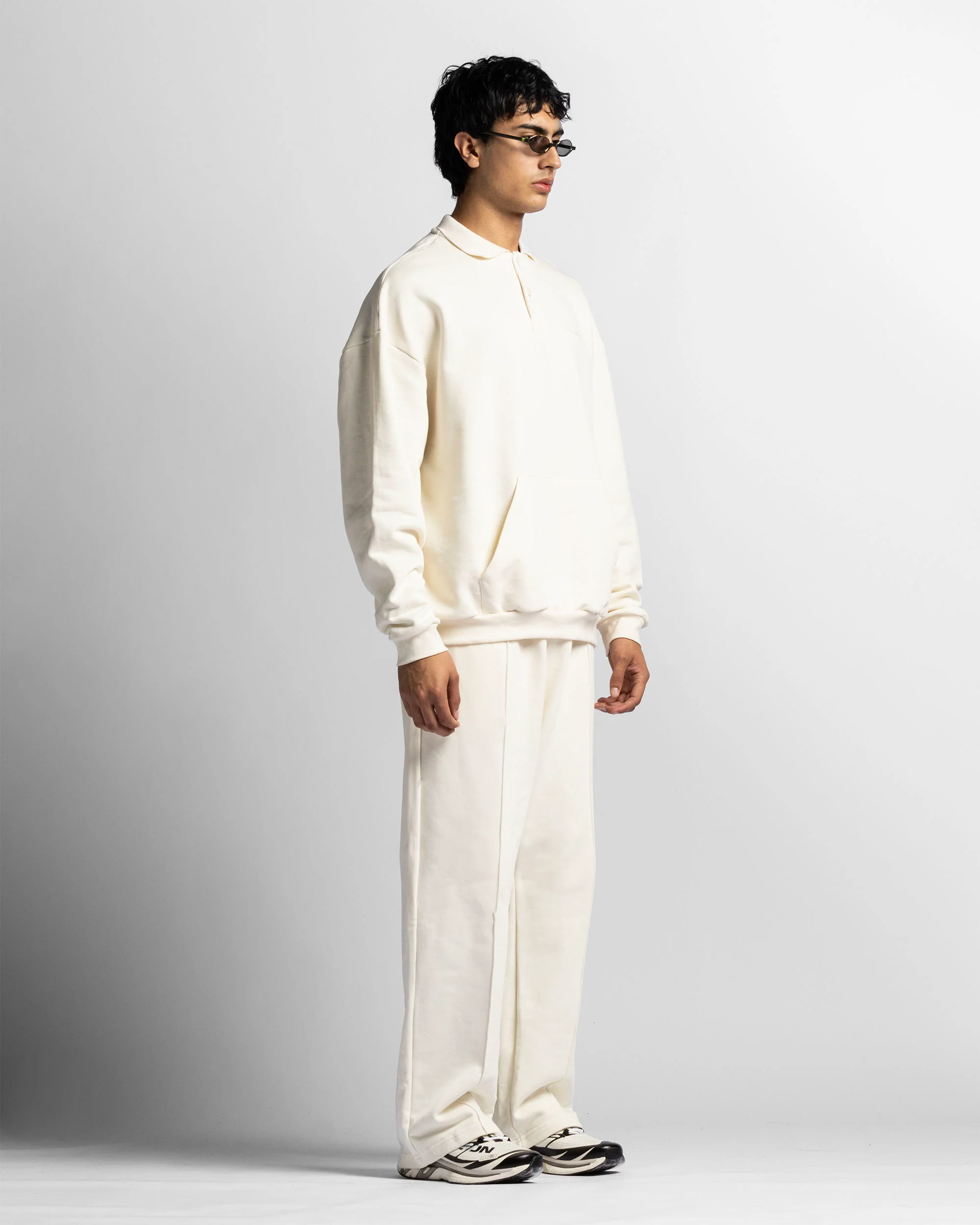 Pintuck Pant Beige Bordado - Image 8
