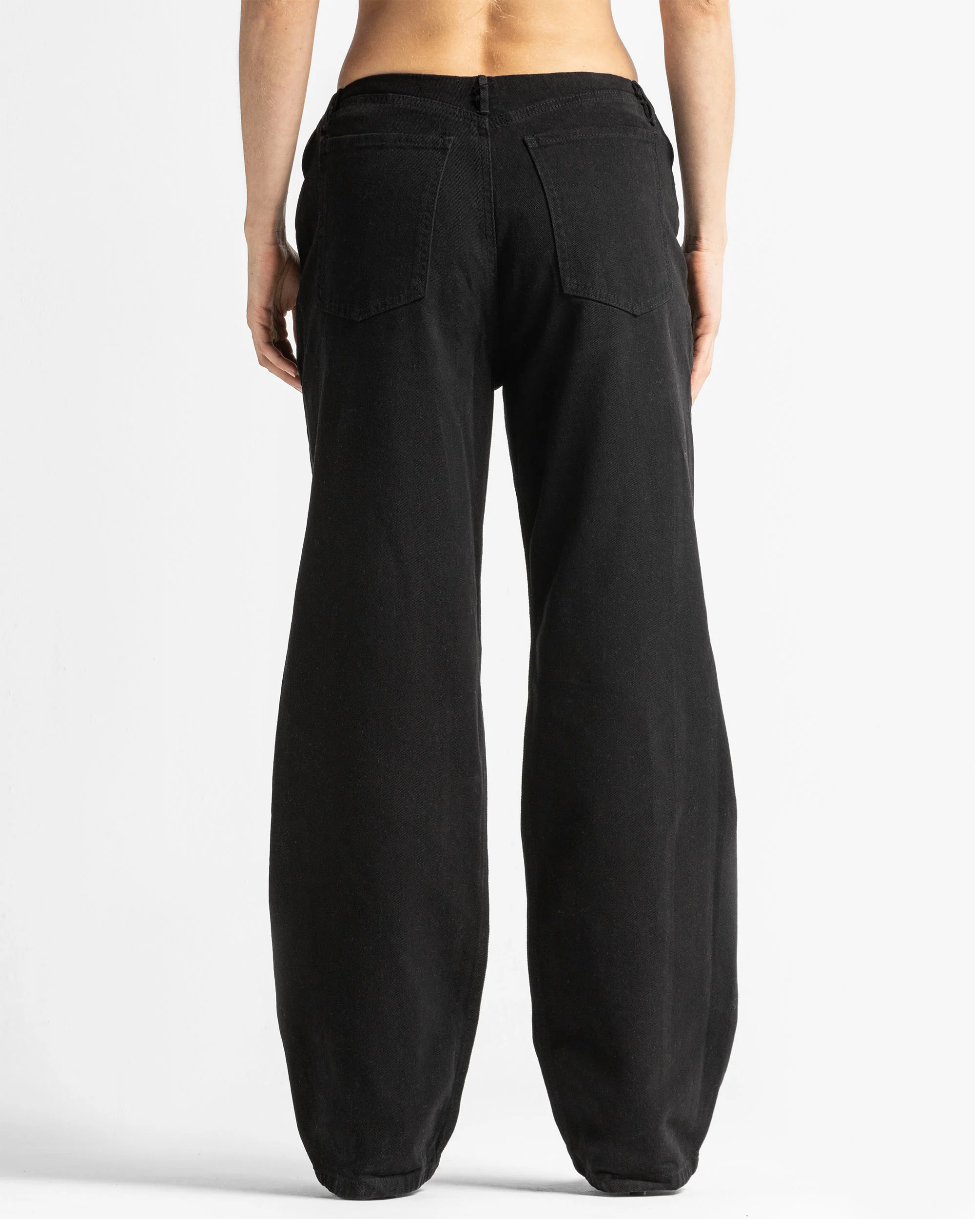 Printed Jean Negro Mujer - Image 2