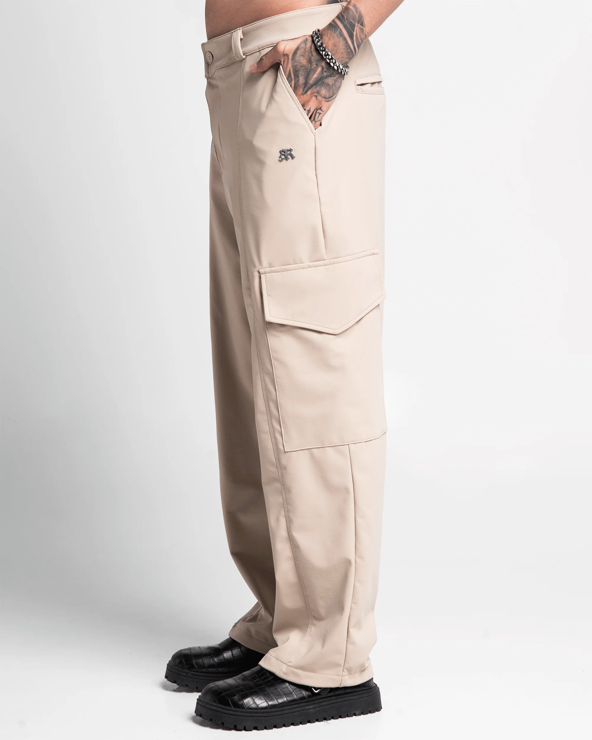 Tailored Cargo Pant Caqui - Image 3