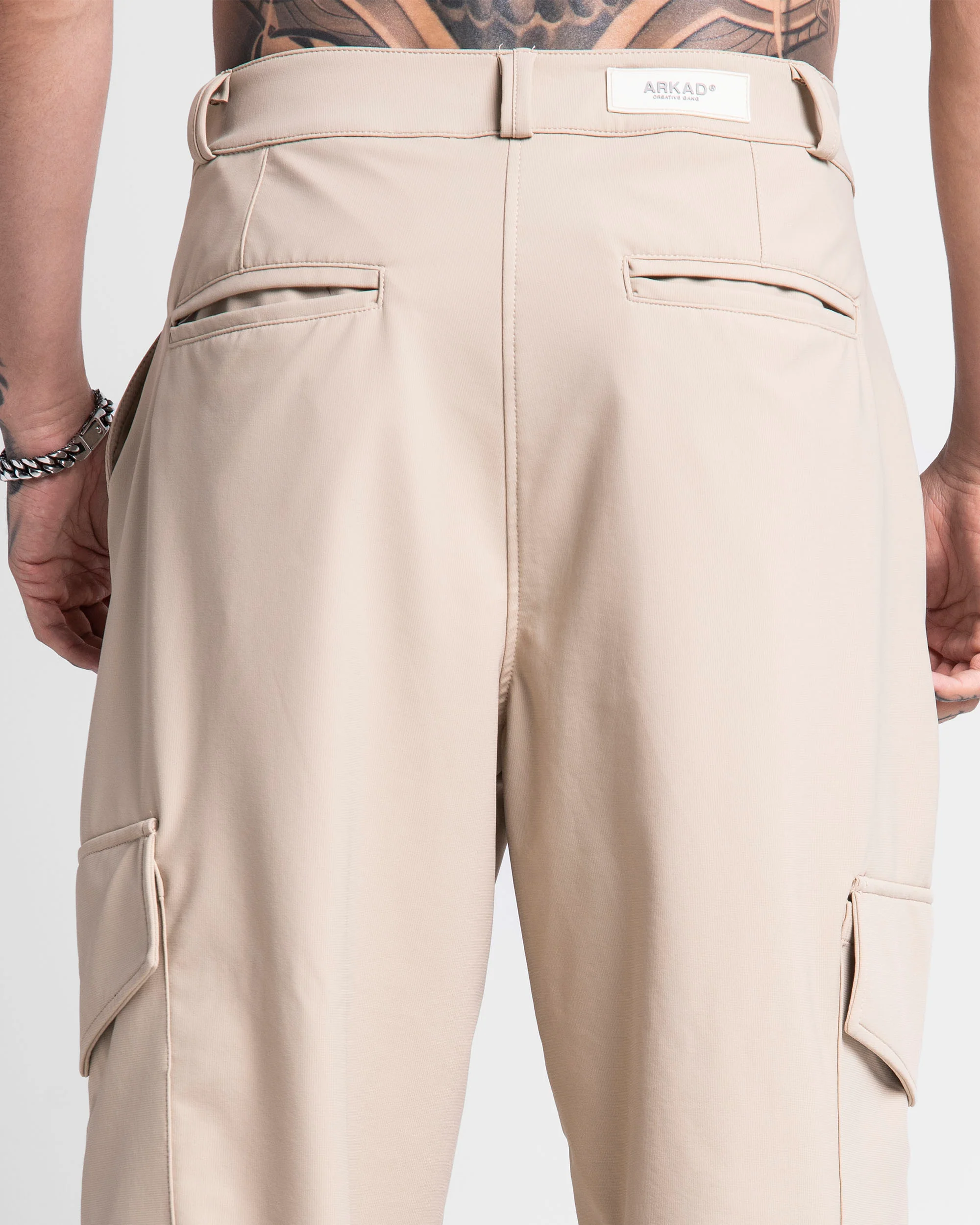 Tailored Cargo Pant Caqui - Image 4