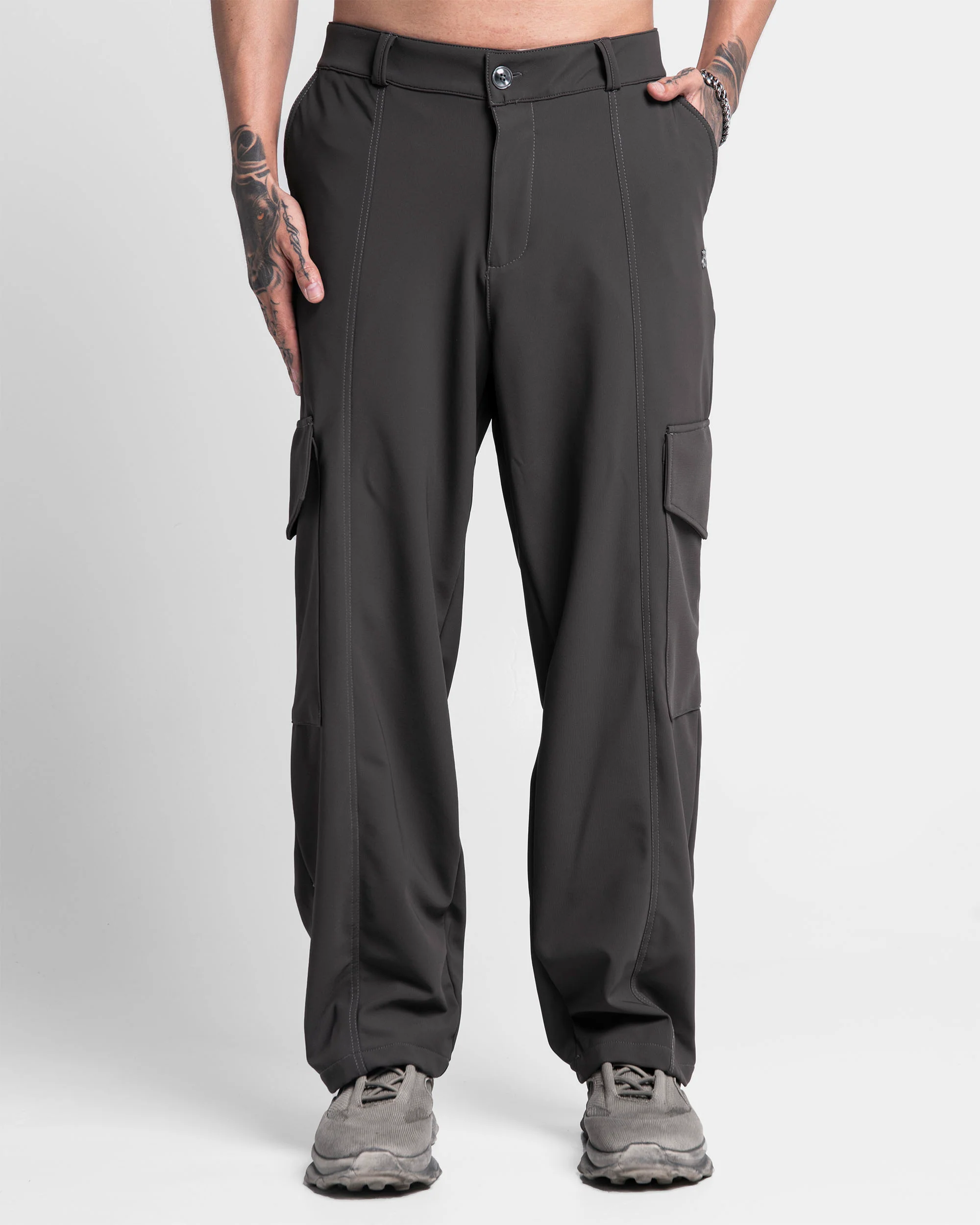 Tailored Cargo Pant Gris
