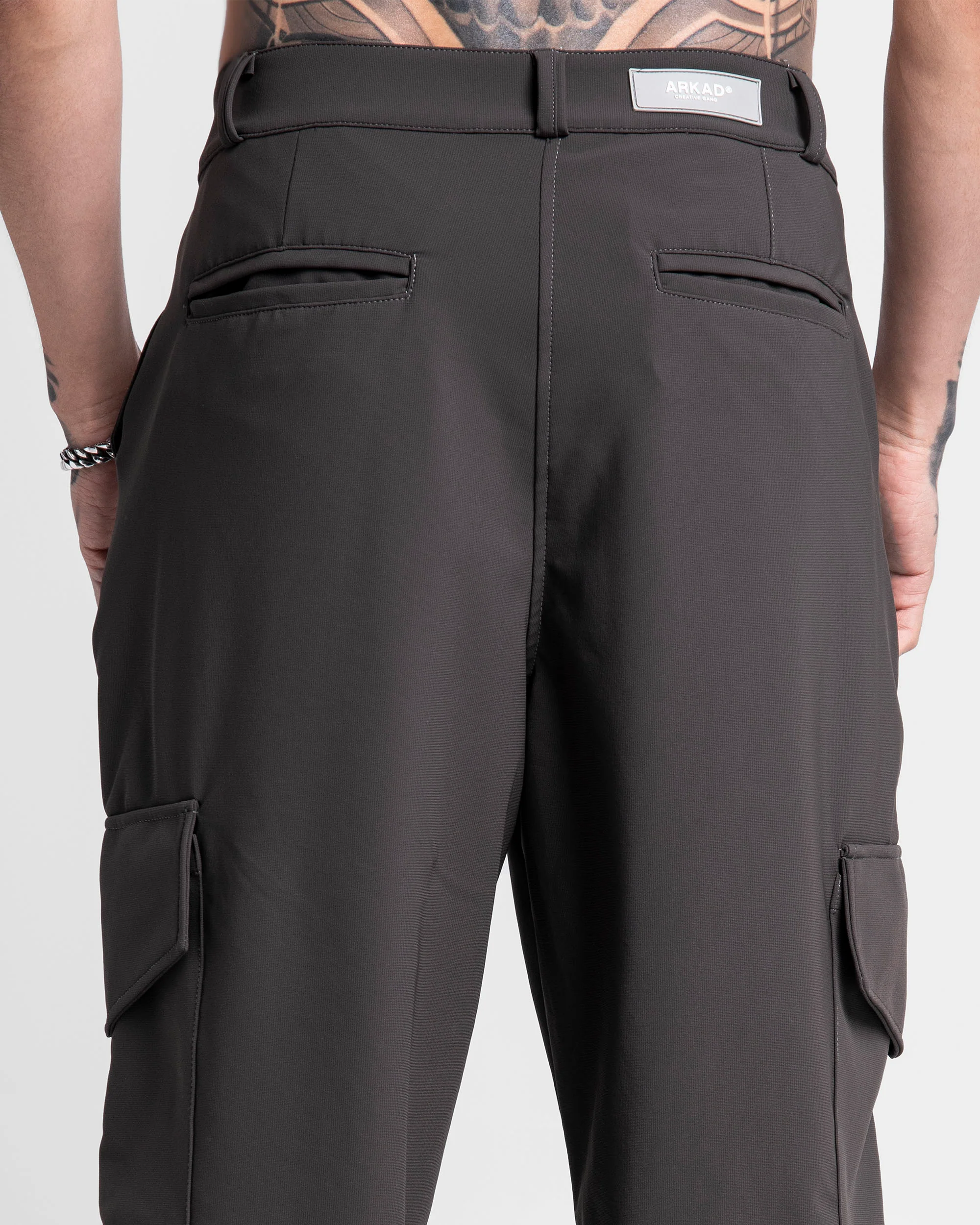 Tailored Cargo Pant Gris - Image 6